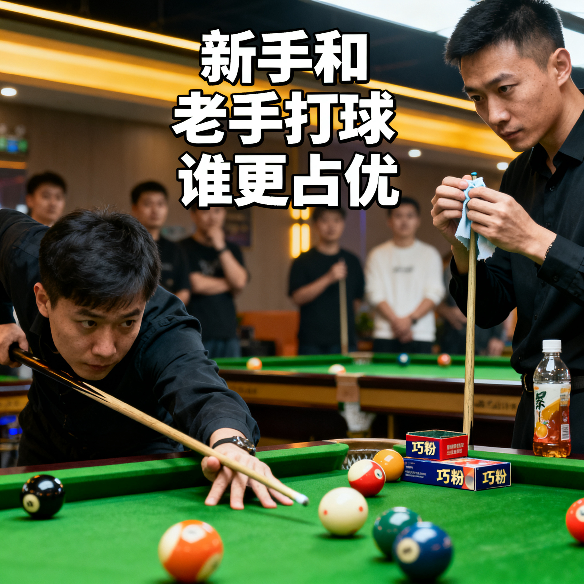 台球桌上的江湖:新手和老手过招,谁才是真正的赢家?