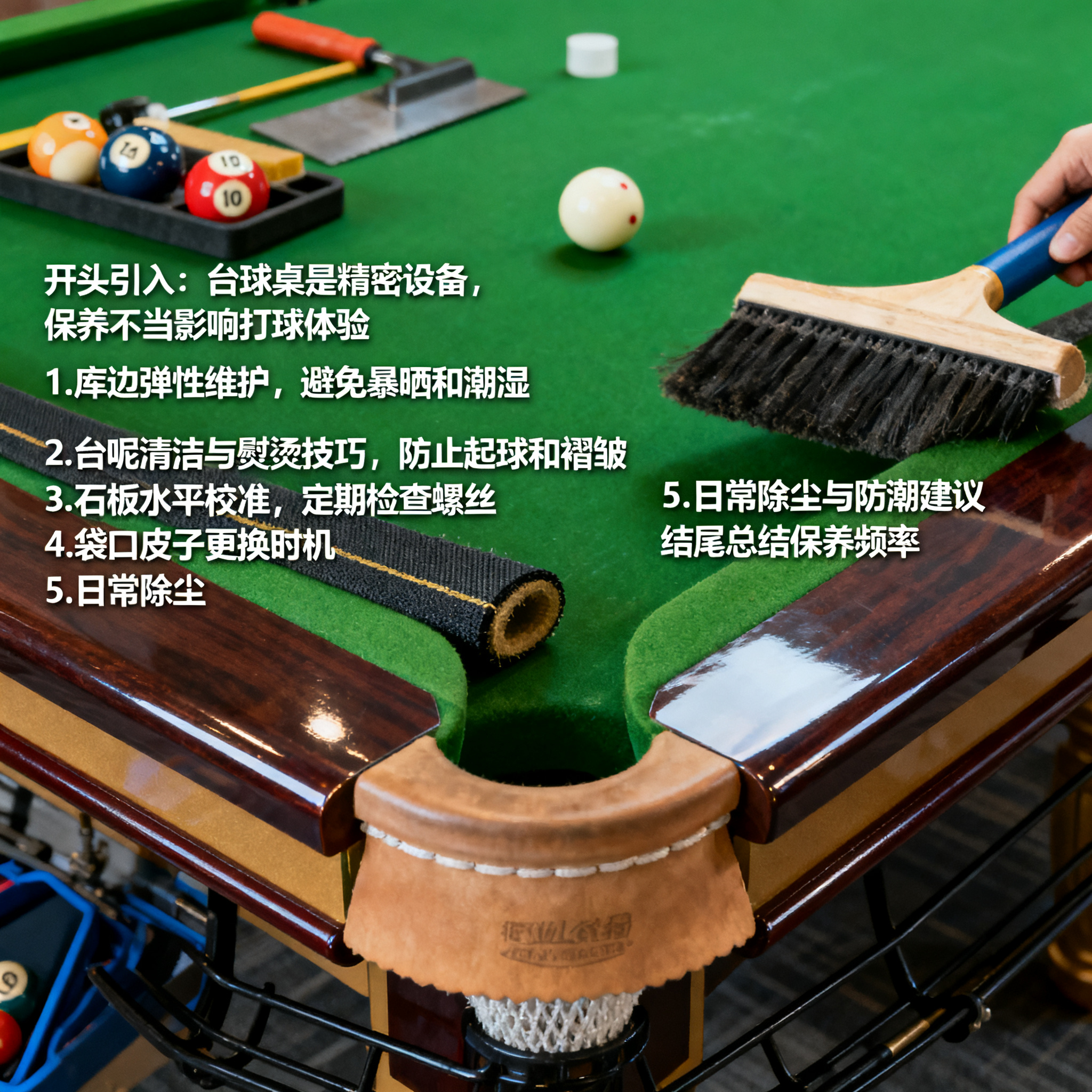 一、库边弹性:别让球桌“中暑”或“风湿”