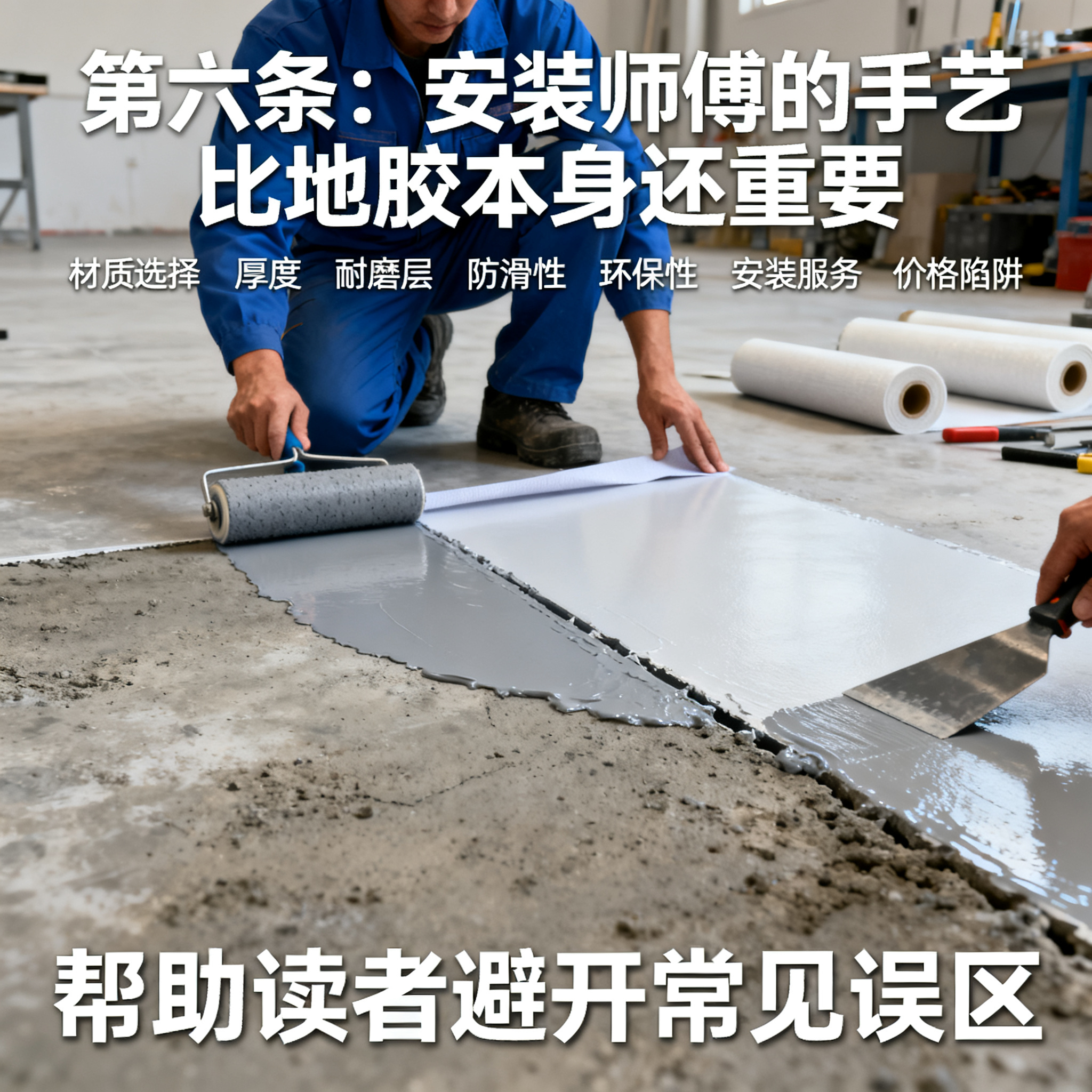 第六条：安装师傅的手艺比地胶本身还重要