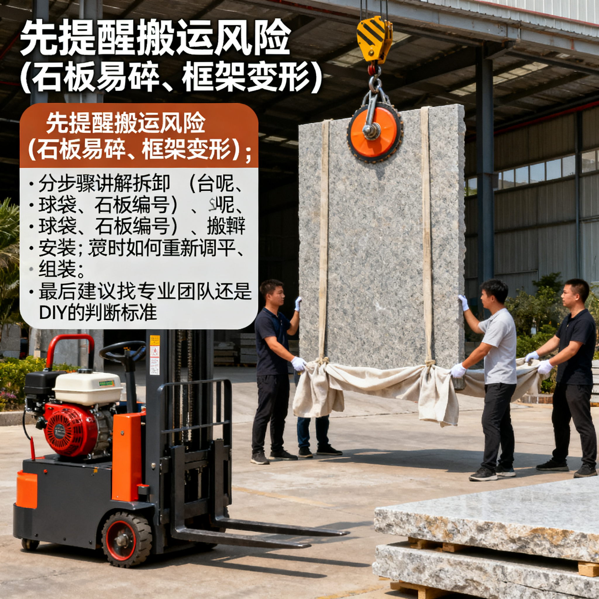 第二步:搬运与运输,细节决定成败