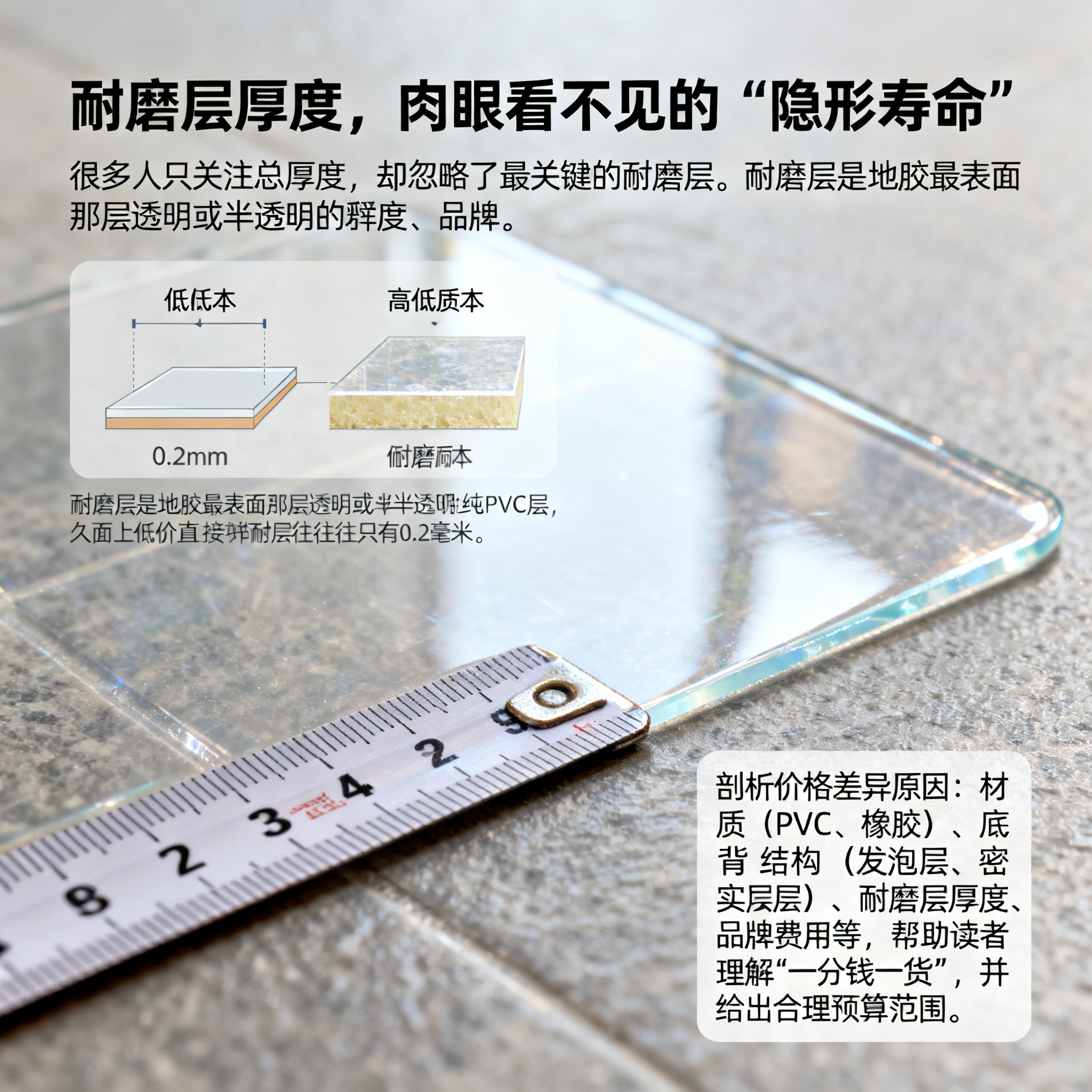 耐磨层厚度，肉眼看不见的“隐形寿命”