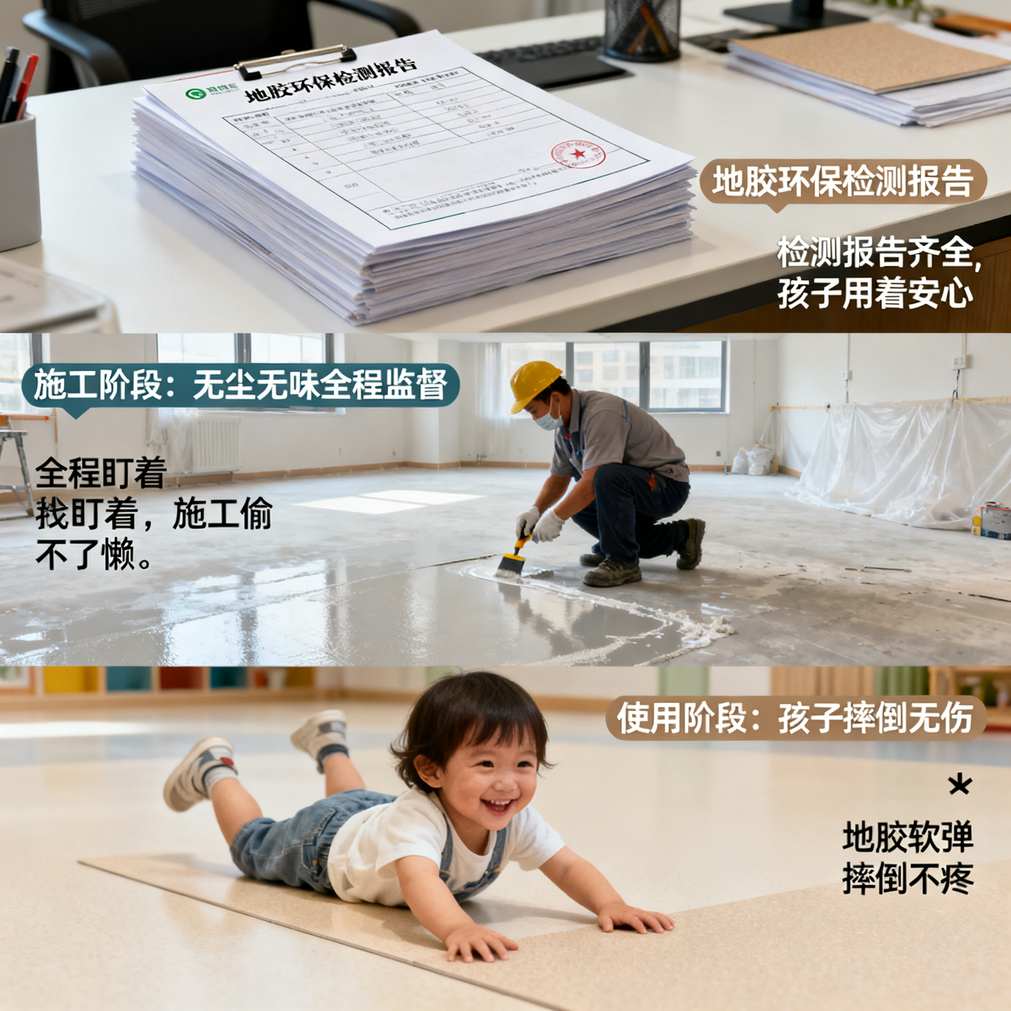 施工阶段：无尘无味，全程盯着才放心