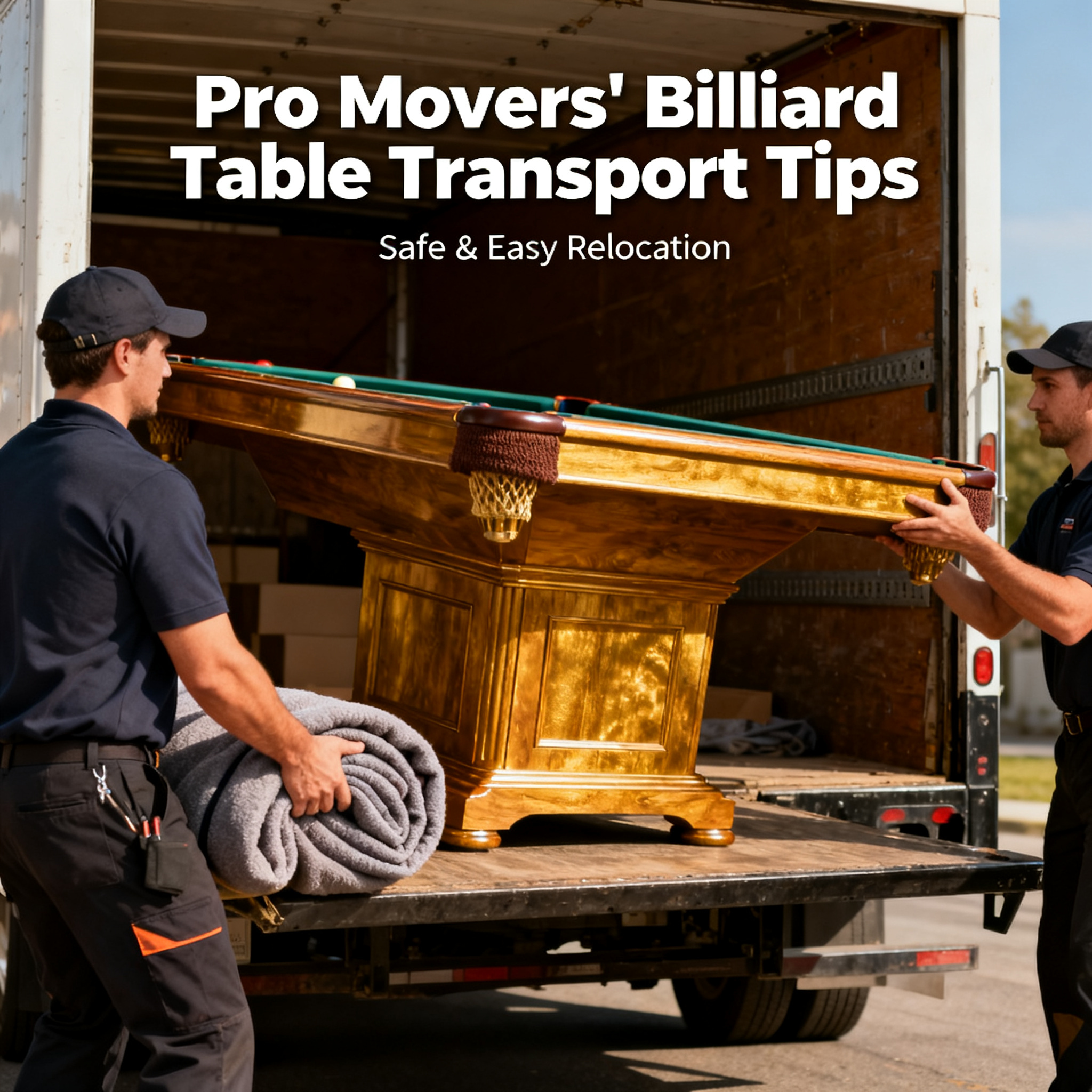 Moving Your Billiard Table to a New Home? Pro Movers&amp;#039; Insider Tips on Transport and Installation