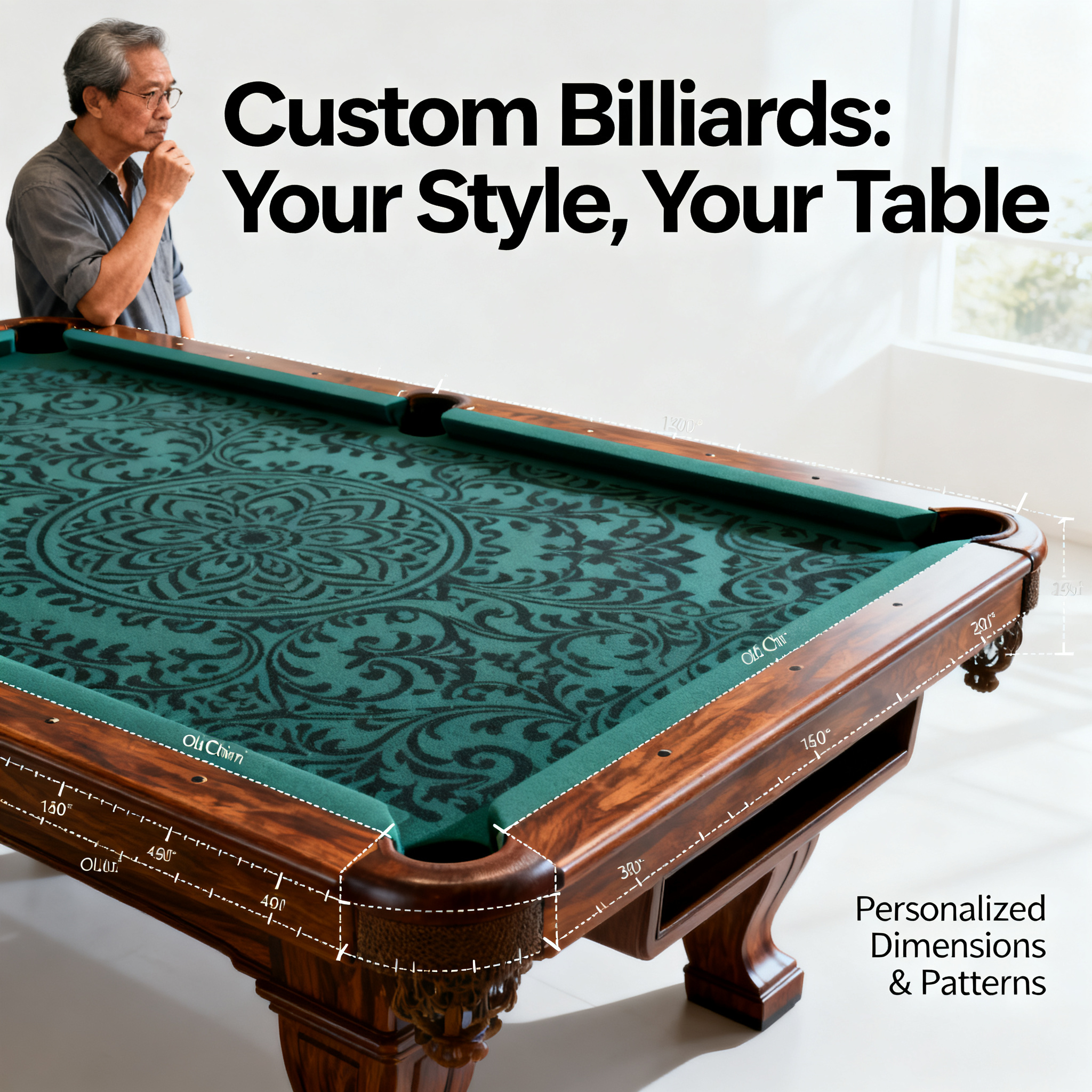 Customized Billiard Tables: From Patterns to Dimensions, the Industry Enters the &amp;#039;Personal Tailoring&amp;#039; Era
