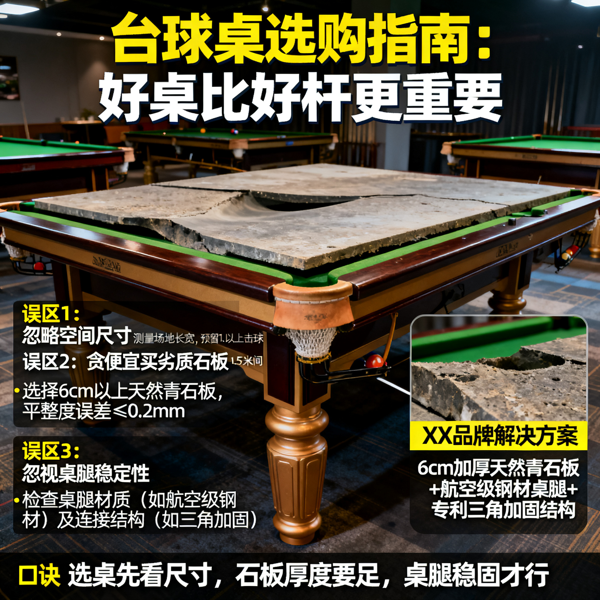 为什么一张好球桌比好球杆更重要？