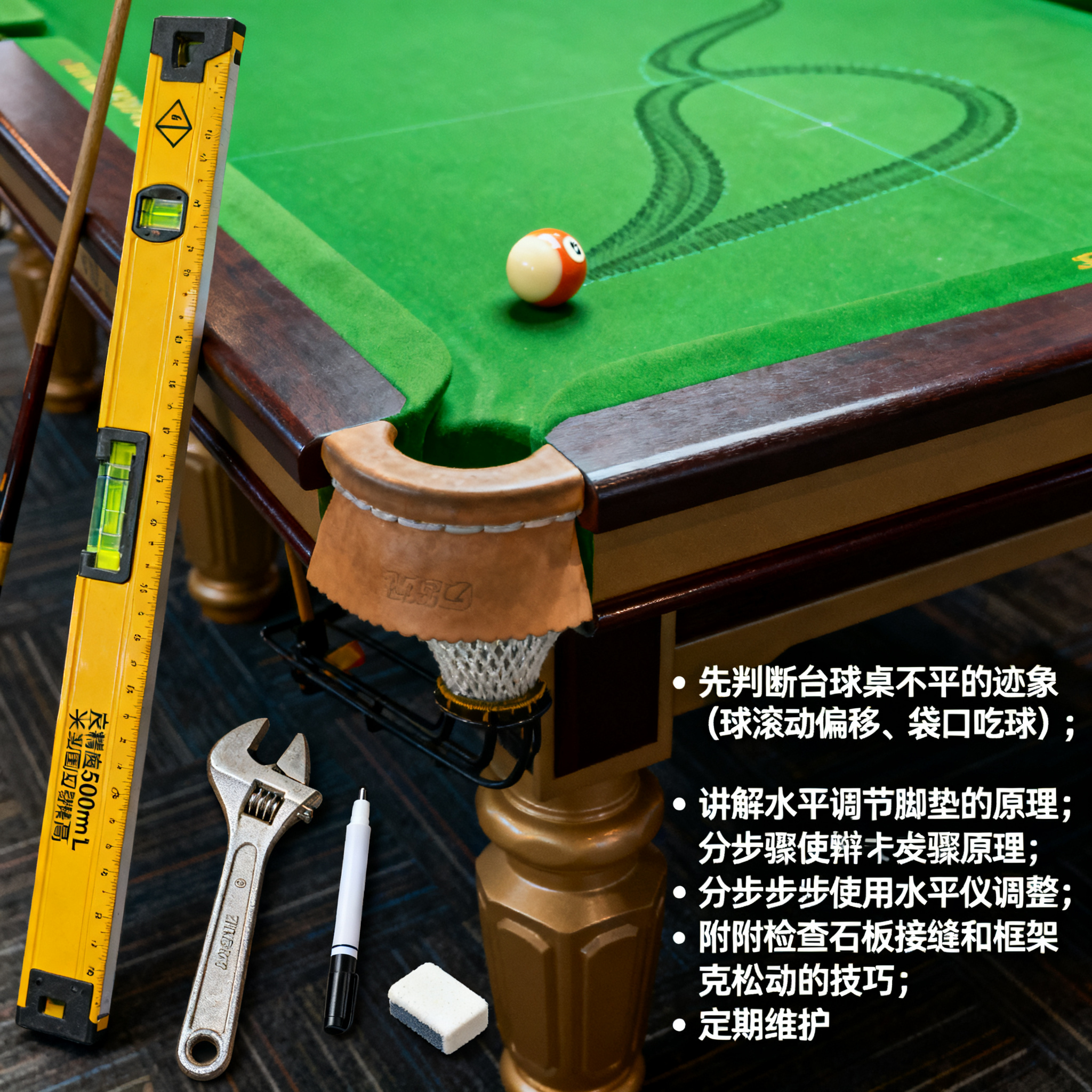 实操：五步调平法