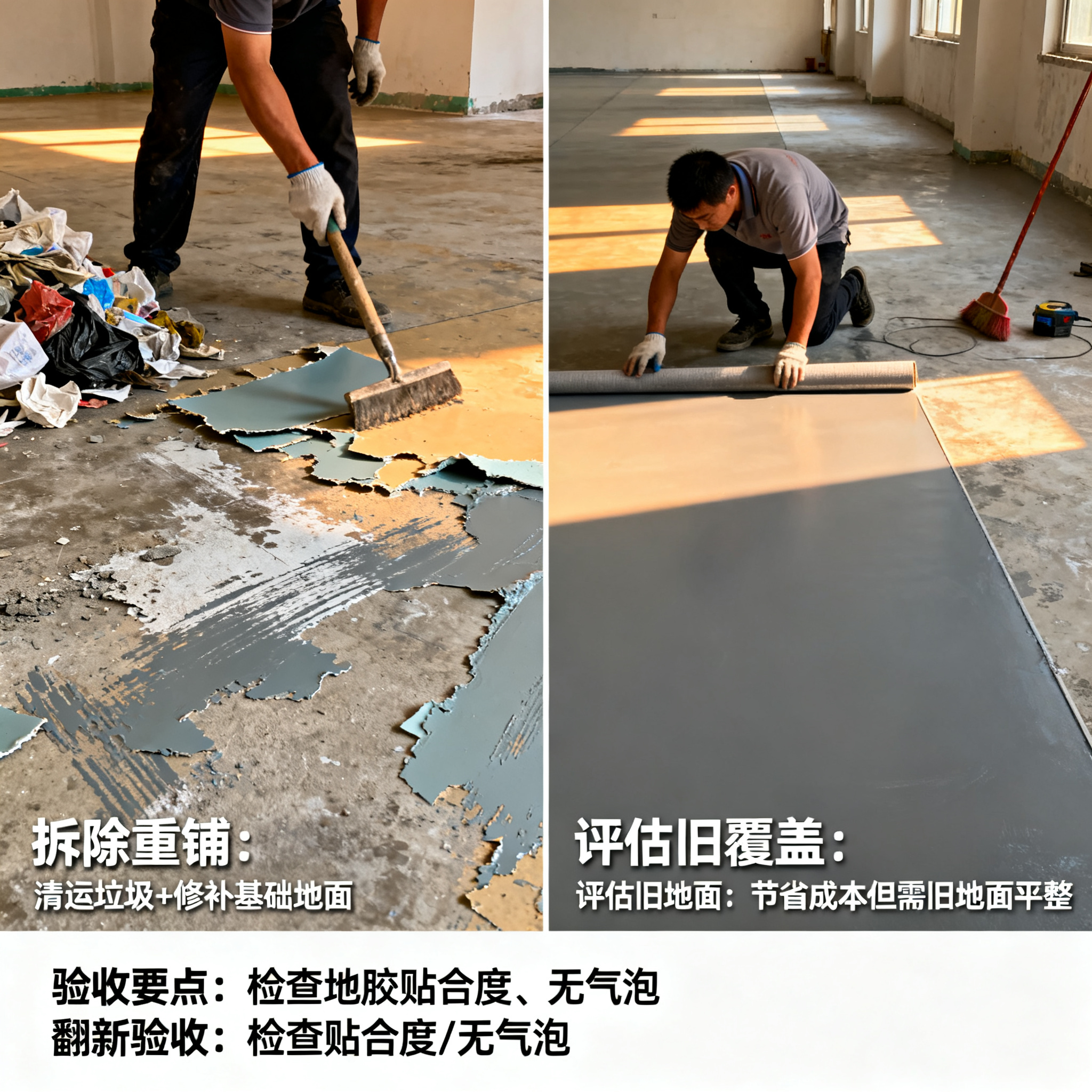 拆旧重铺，预算和工期怎么算？