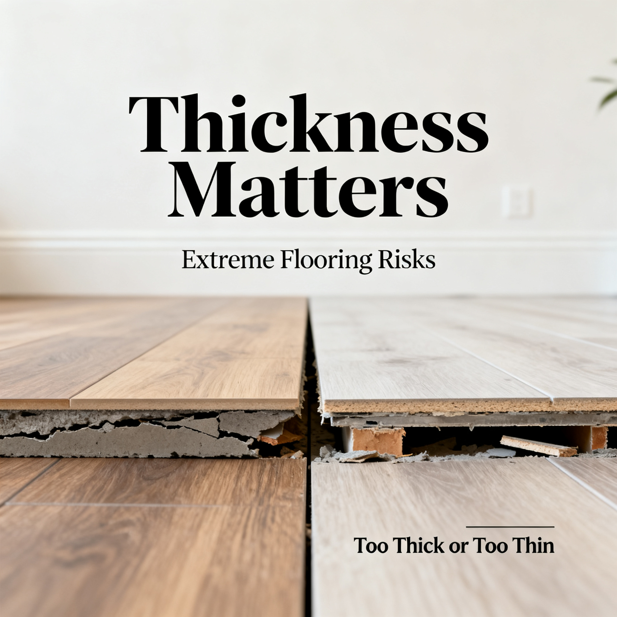 Too Thick or Too Thin—Both Are Hidden Dangers