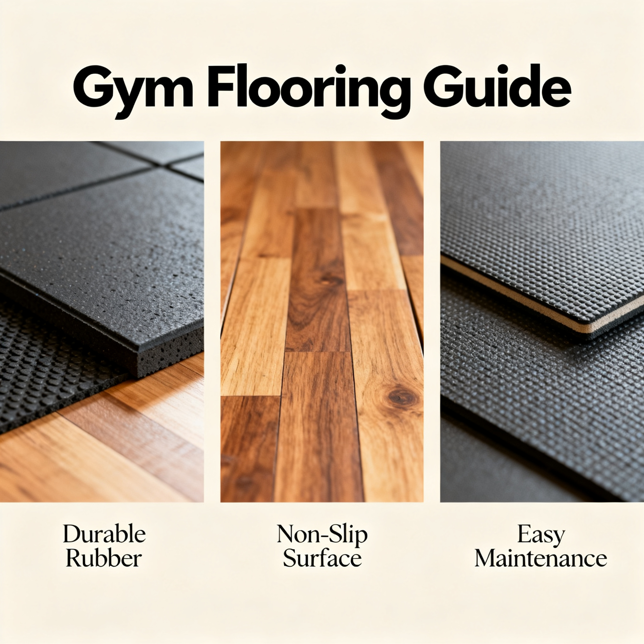 Stop Guessing! A Complete Guide to Gym Flooring Materials and Selection Tips