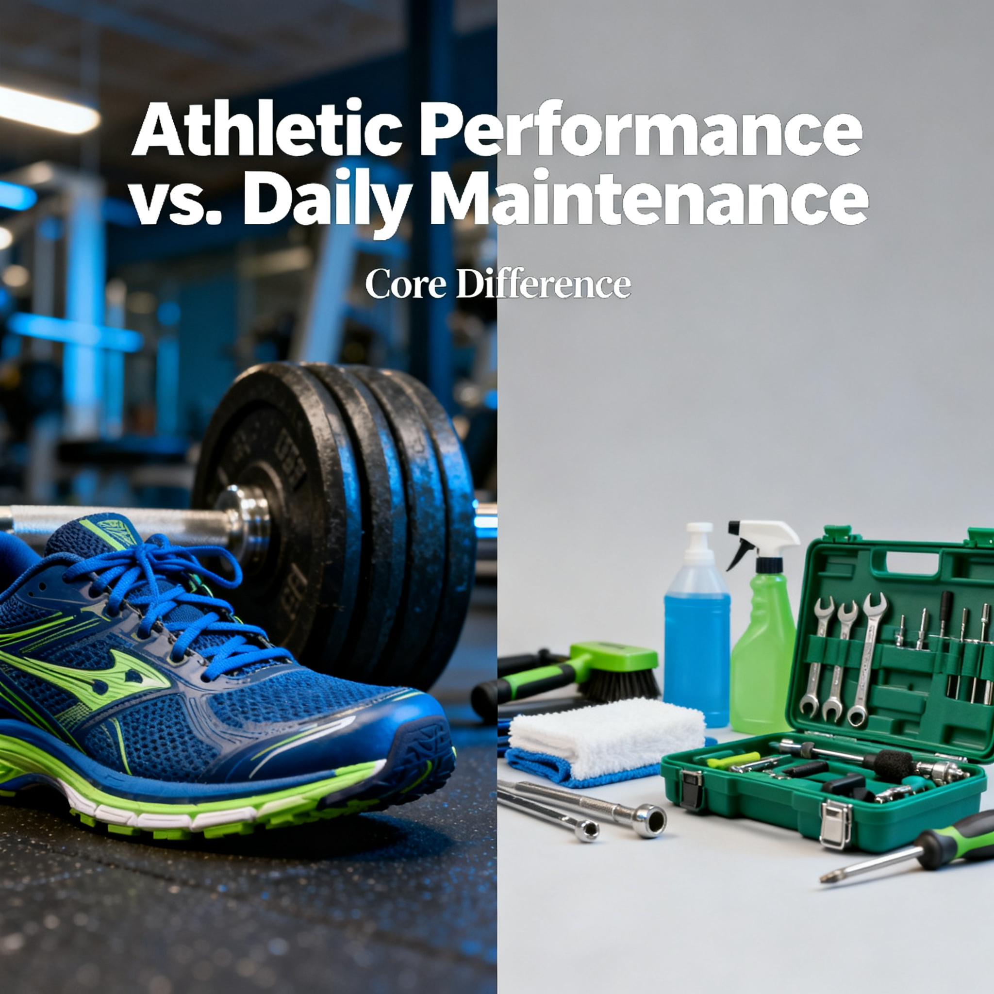2. Athletic Performance and Daily Maintenance: The Core Difference