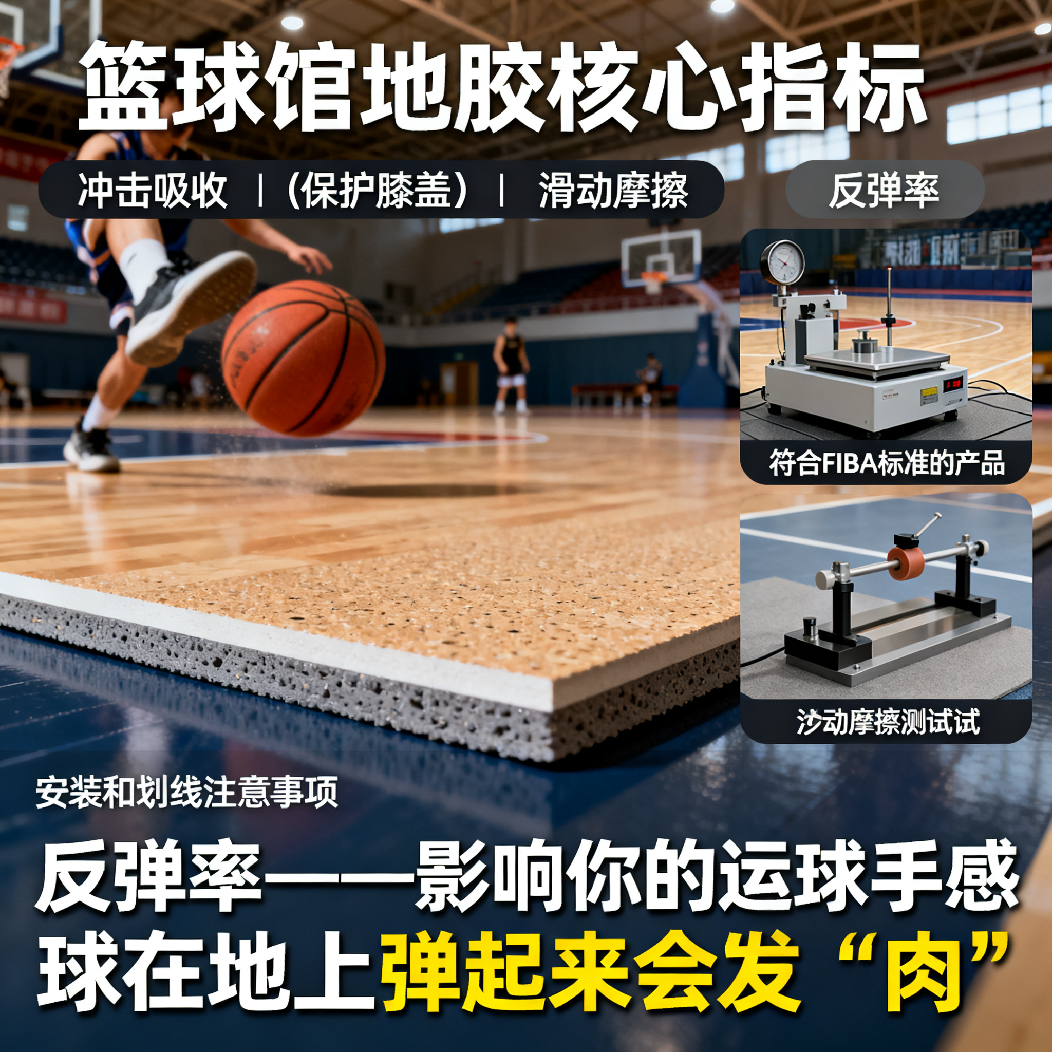 第三项硬指标:反弹率——影响你的运球手感