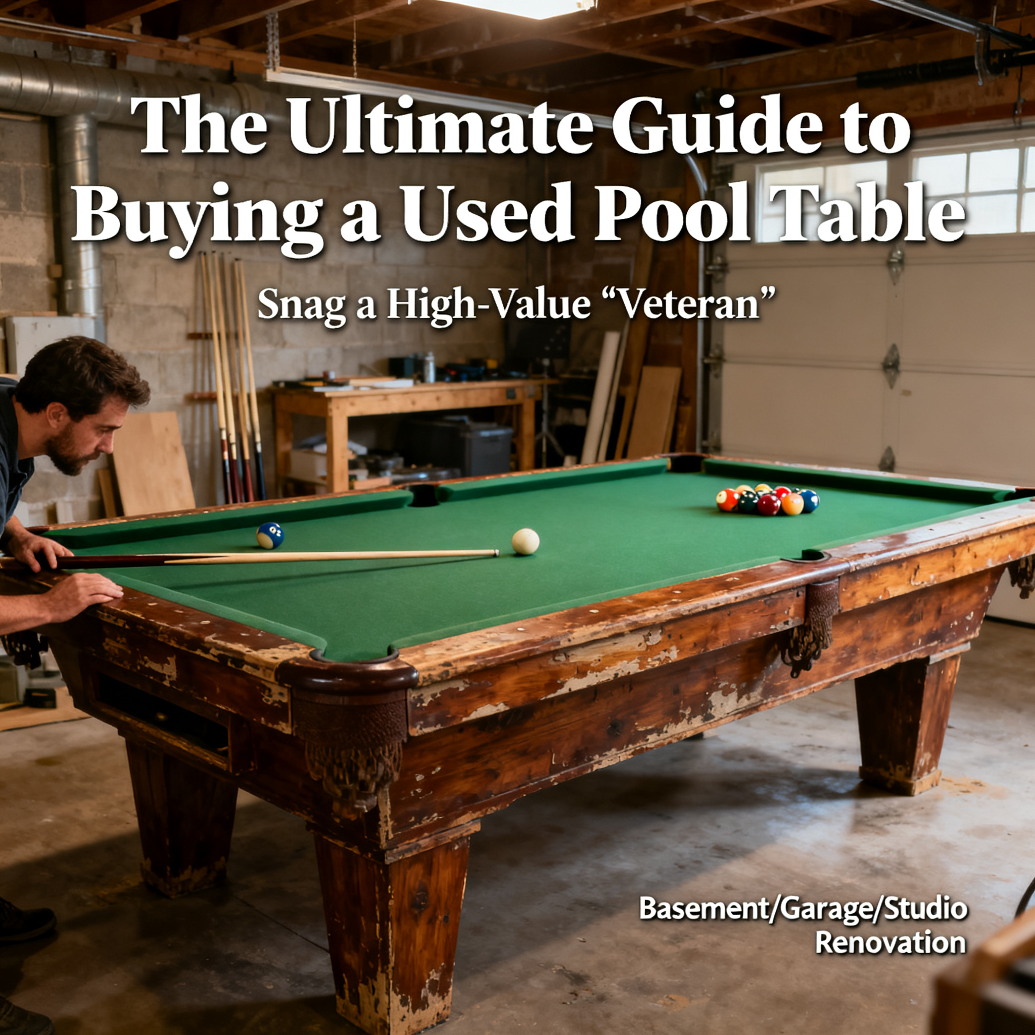 The Ultimate Guide to Buying a Used Pool Table: How to Snag a High-Value 'Veteran'?