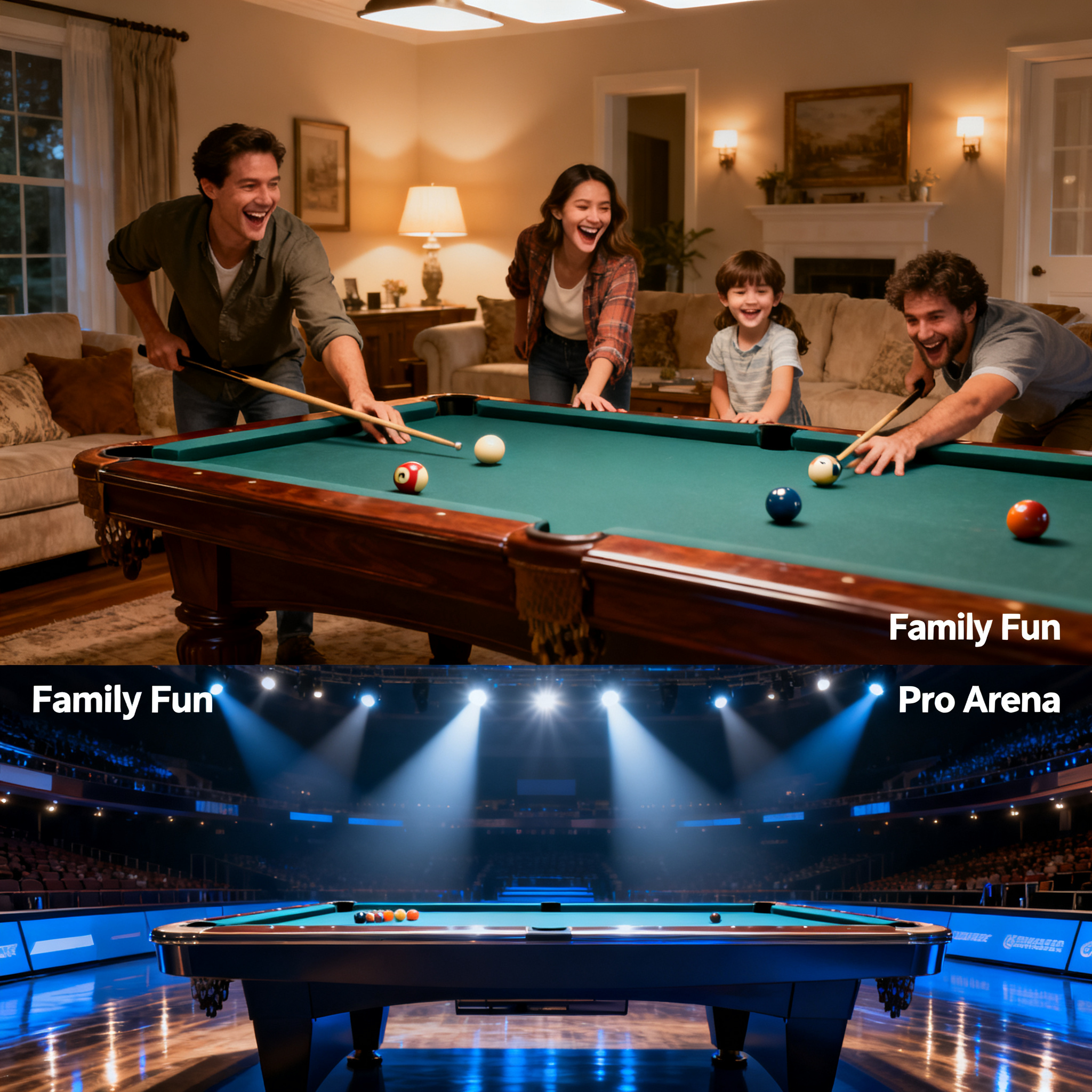 From Living Room to Professional Arena: How Our Pool Table Transformed Our Family's Weekends