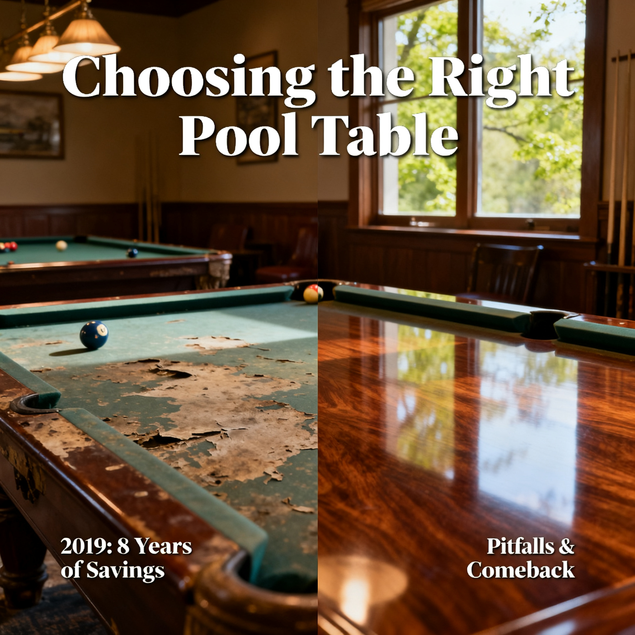 Starting a Billiard Room? Choosing the Right Pool Table Is Half the Battle—My Pitfalls and Comeback