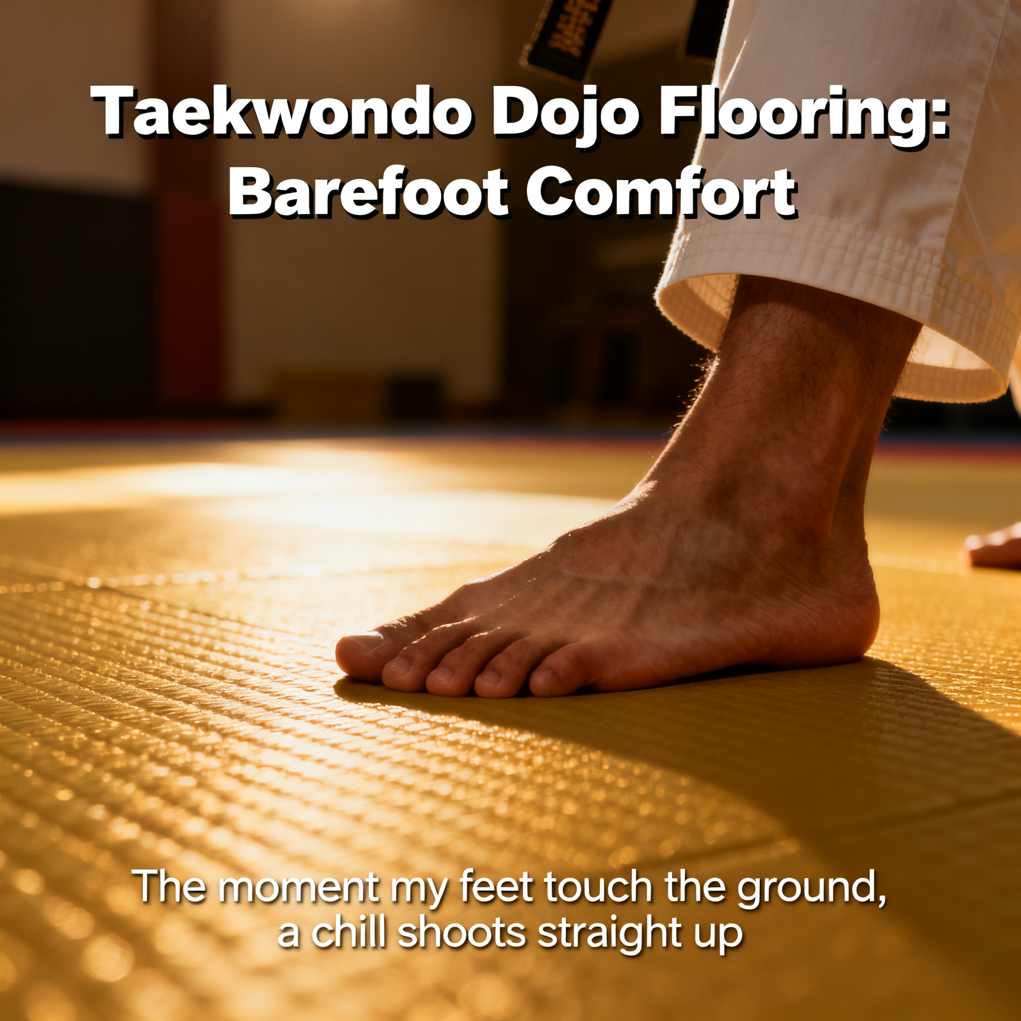 Taekwondo Dojo Flooring Installation Case Study: Barefoot Training Without the Chill