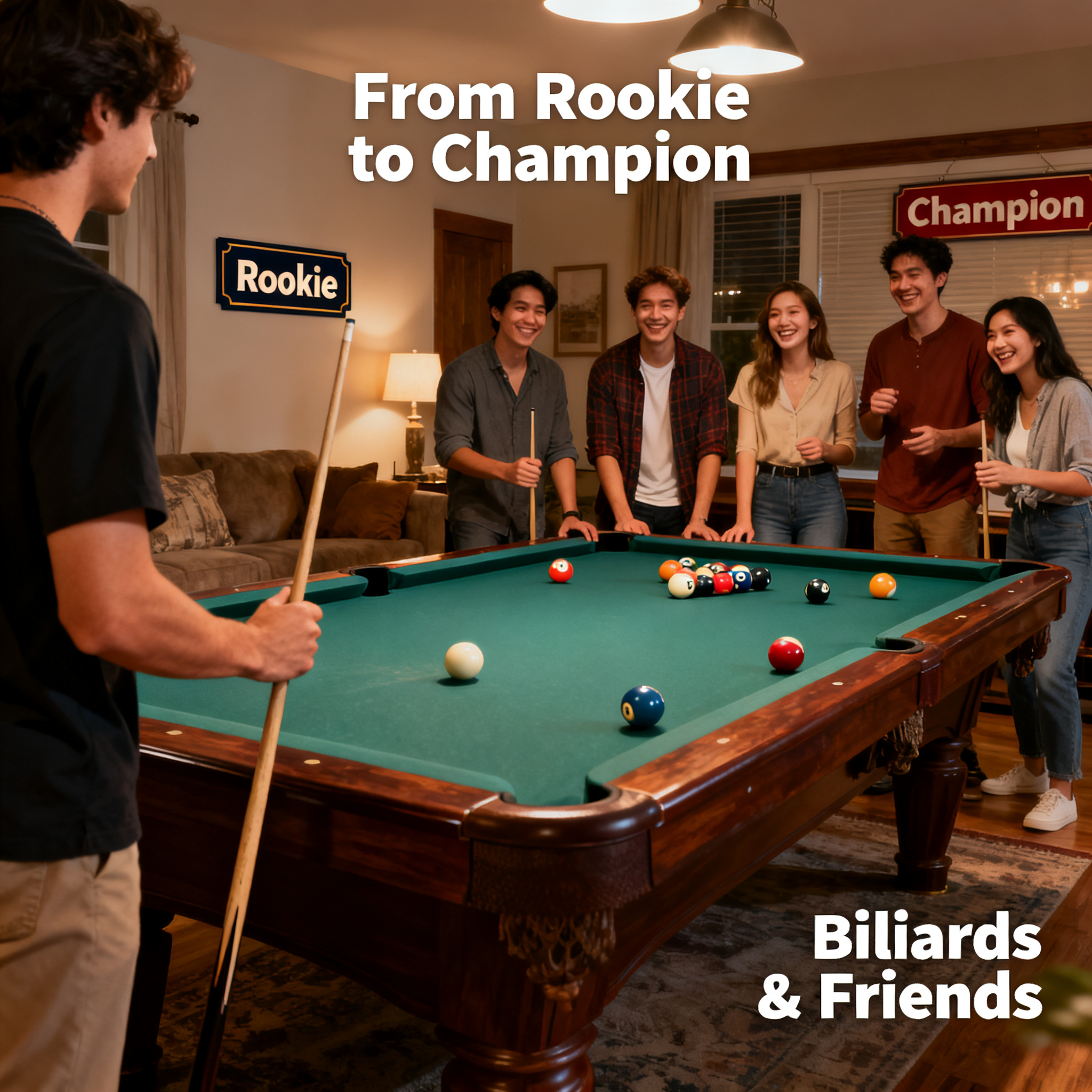 From Rookie to Neighborhood Champion: How a Home Billiard Table Helped Me Make Unexpected Friends