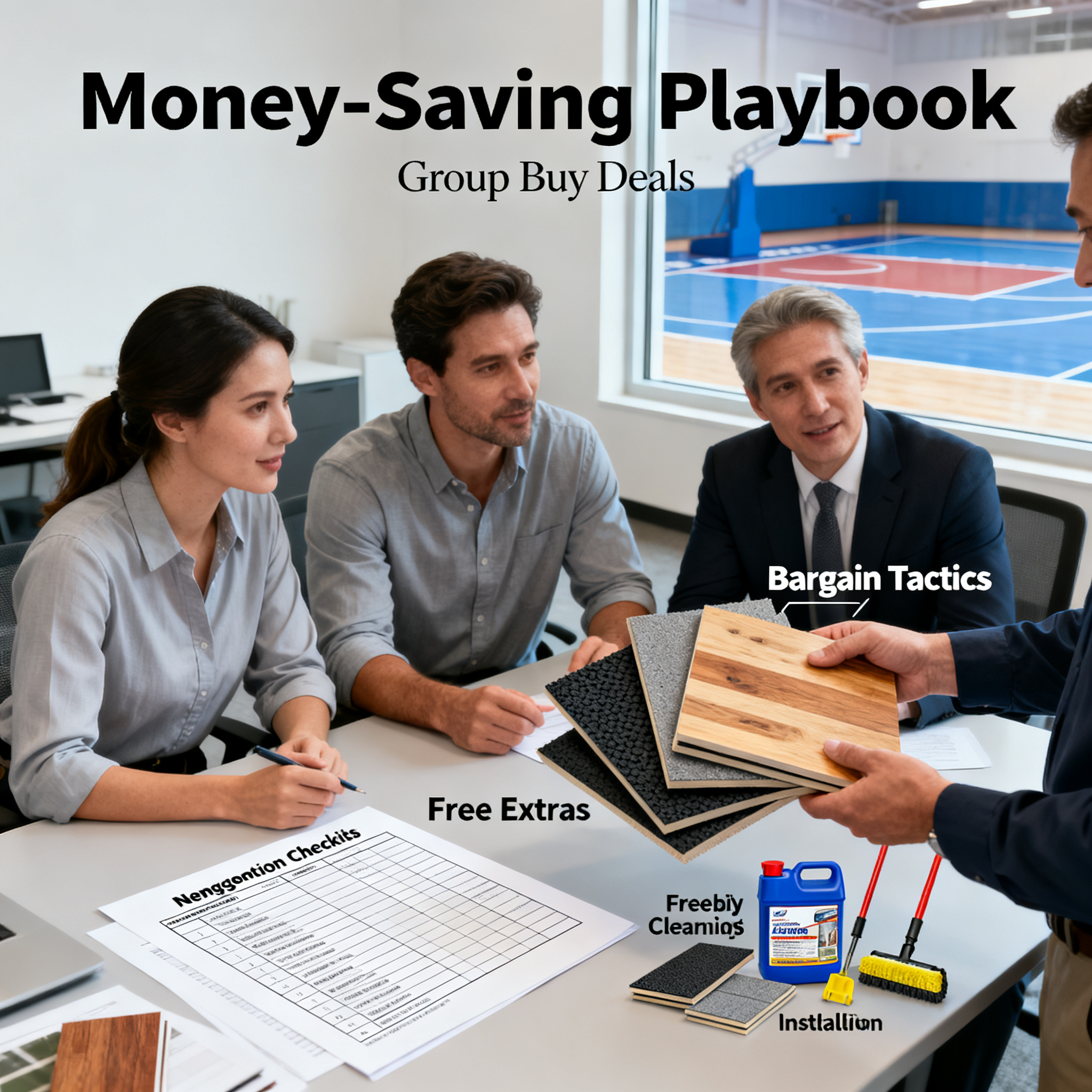 Money-Saving Playbook: How to Negotiate Bulk Purchases of Sports Flooring? Group Buying, Bargaining, and Freebie Tips