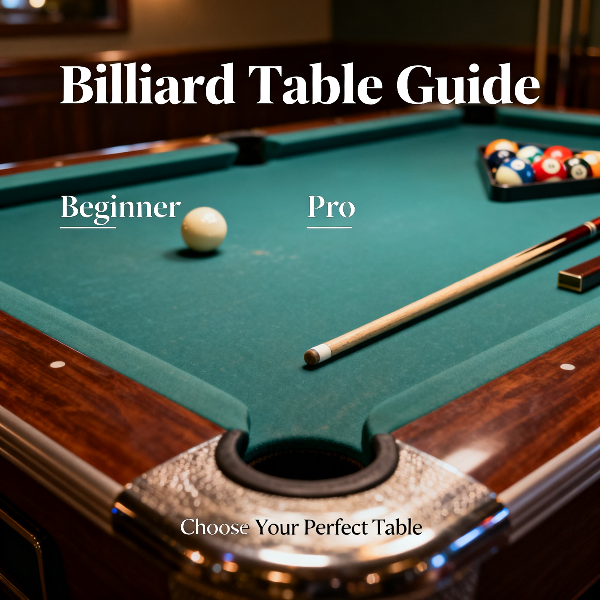 Billiard Table Buying Guide: From Beginner to Pro, Everything You Need to Know!