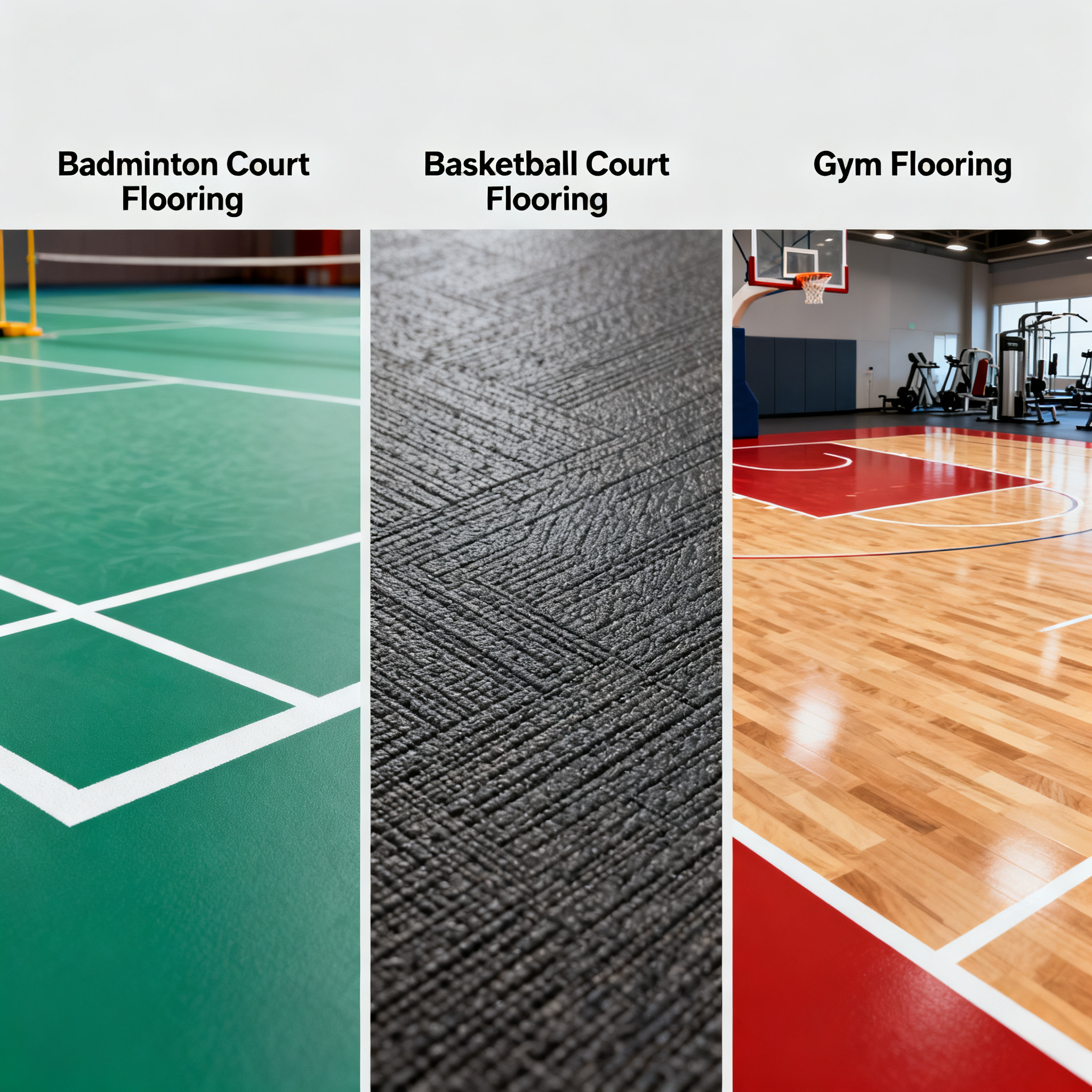 Badminton Courts, Basketball Courts, Gyms... How to Choose the Right Flooring for Different Venues? A Comprehensive Guide