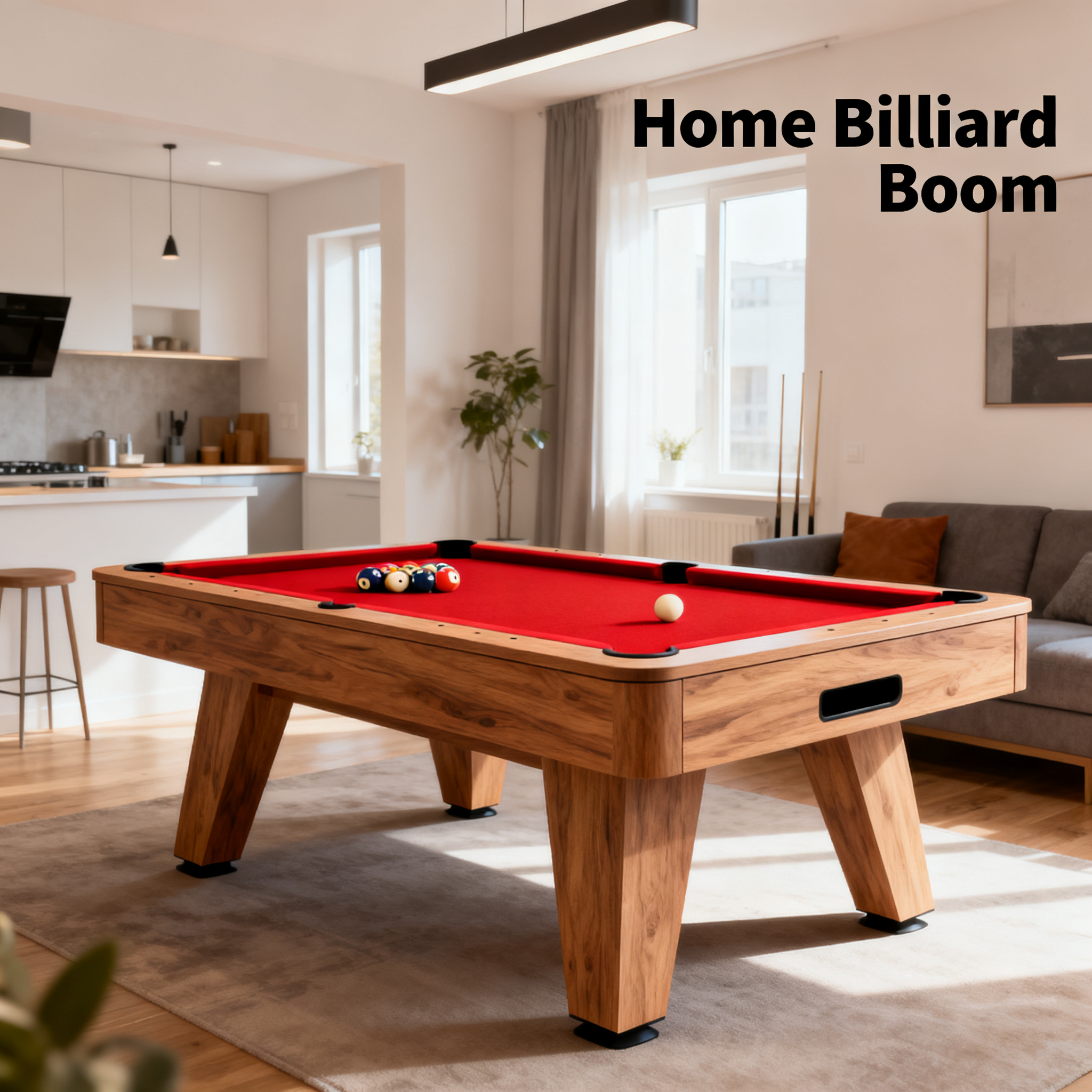 Home Billiard Table Market Explodes: Even Small Apartments Can Fit One, Industry Sees New Growth