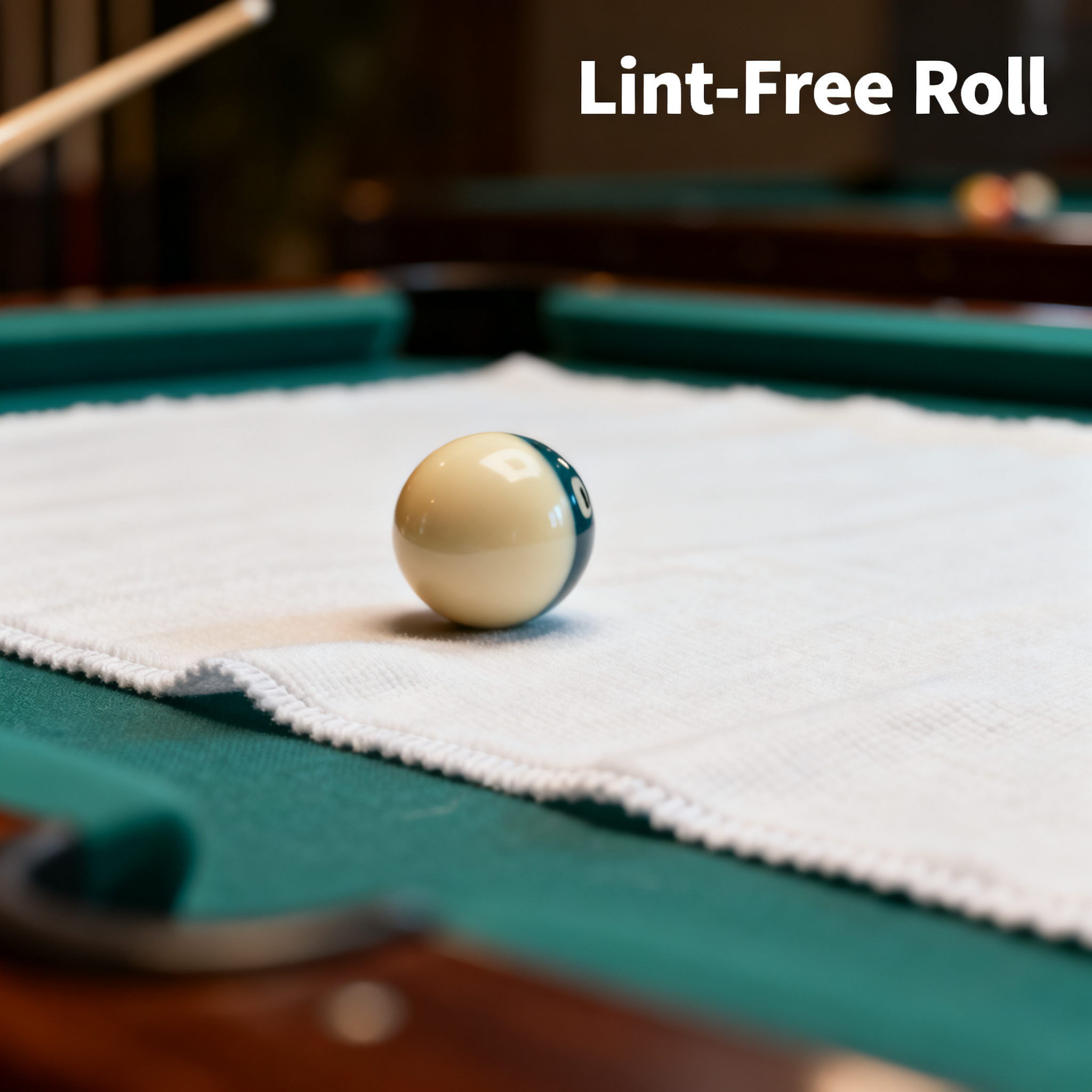 Cloth Dusting and Stain Removal: Don't Let Lint Become a Drag on Ball Roll