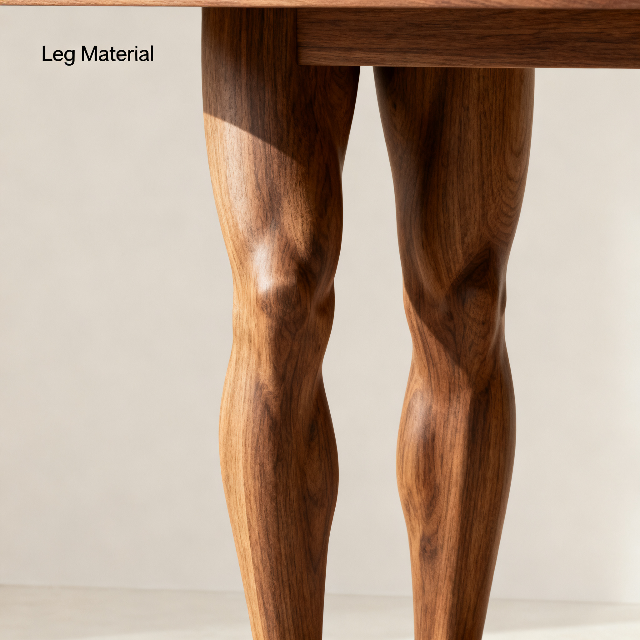 Step 3: Leg Material Sets the Style Tone