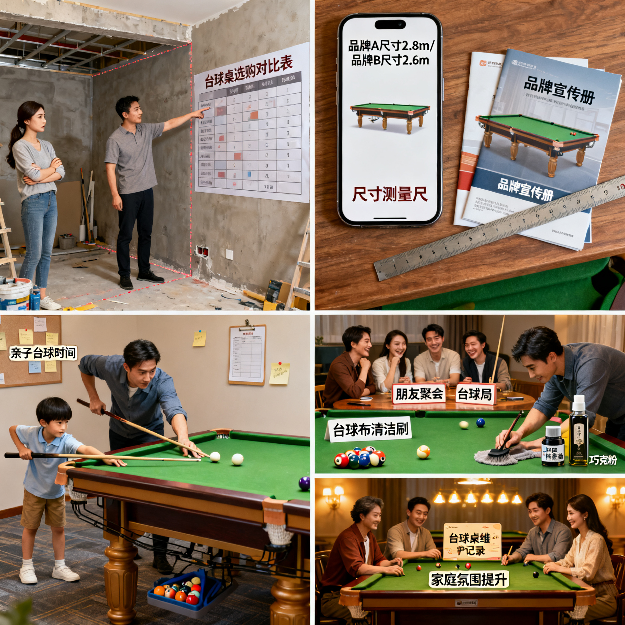从客厅到专业赛场,我家那台台球桌如何改变全家人的周末