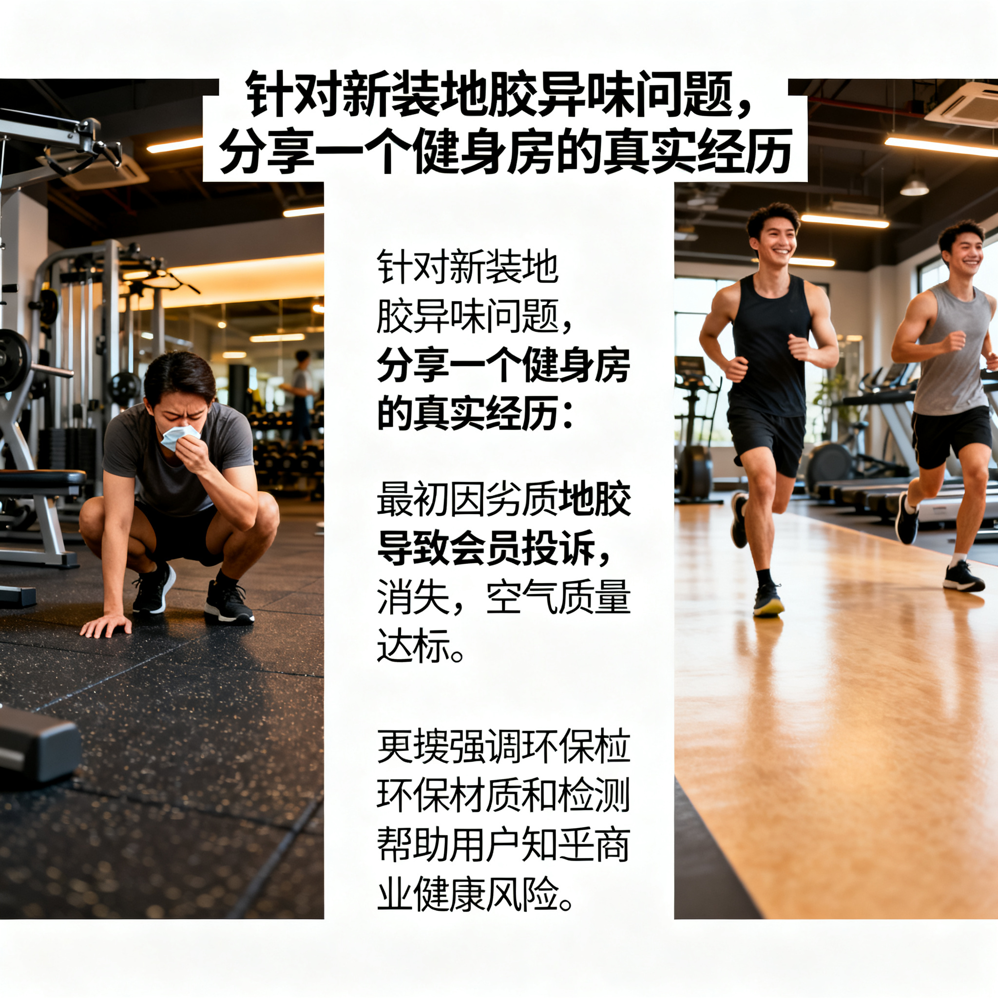 地胶异味烦恼？这款环保地胶让场馆空气焕然一新