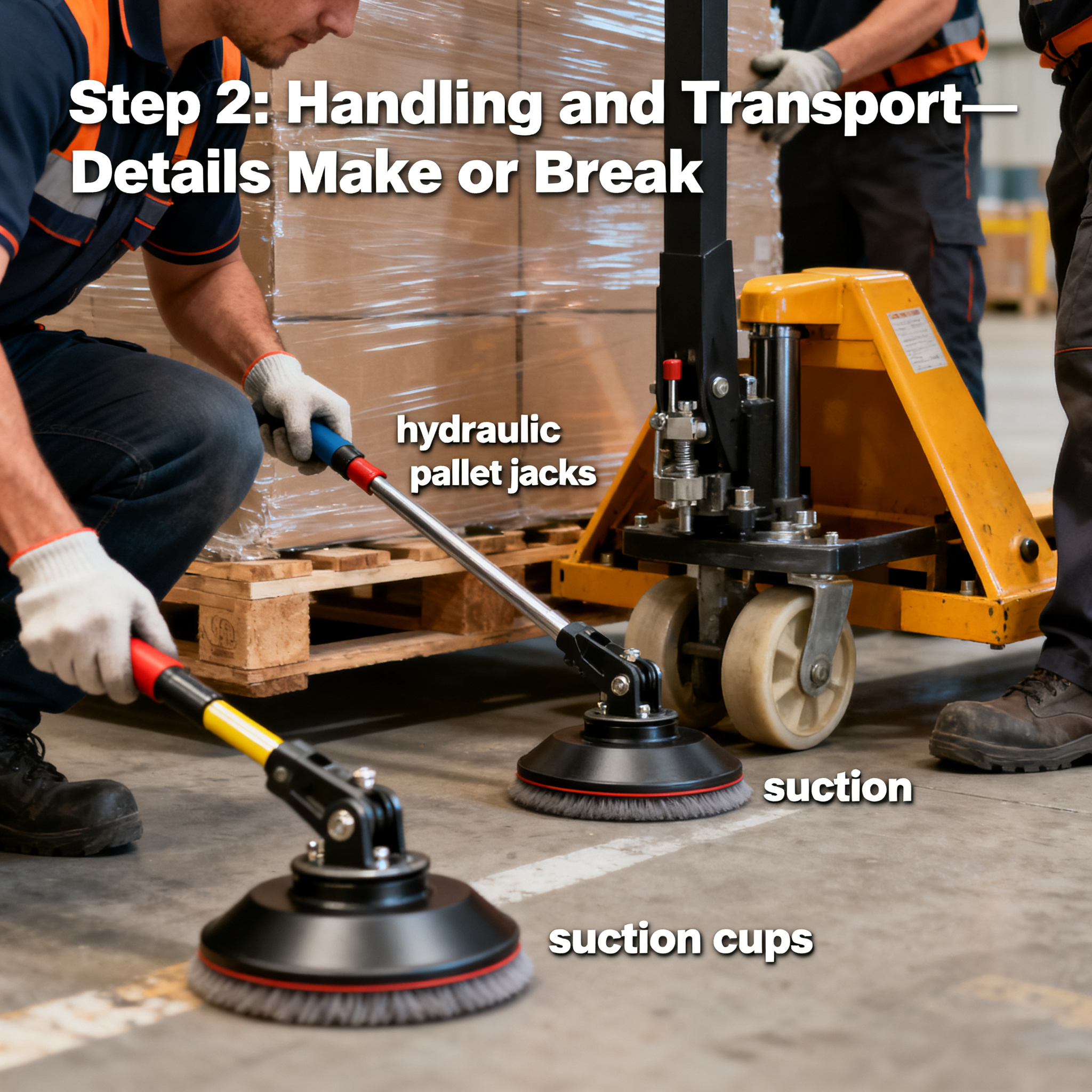 Step 2: Handling and Transport—Details Make or Break