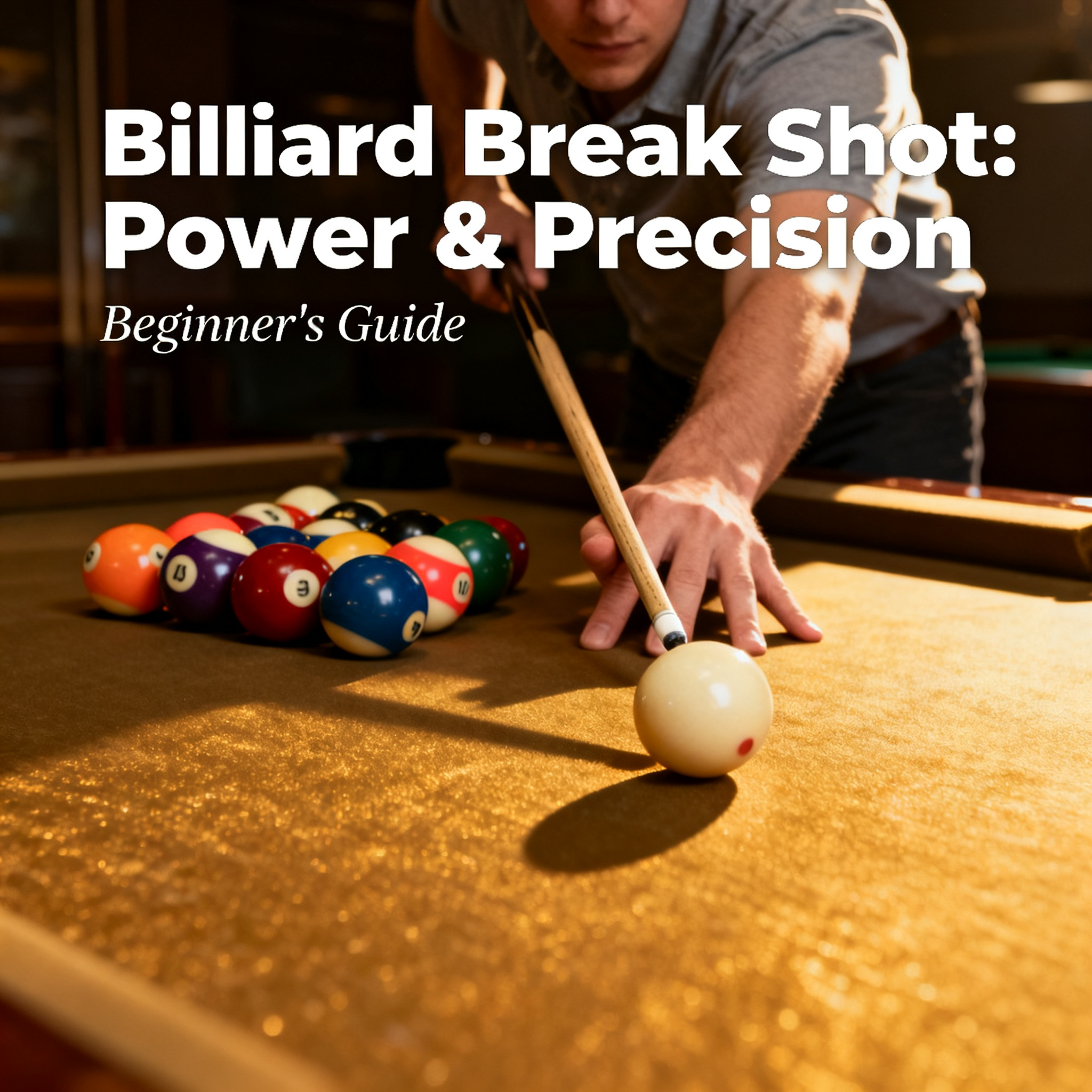 Beginner&amp;#039;s Must-Learn: Billiard Table Break Shot Techniques to Make a Powerful First Strike