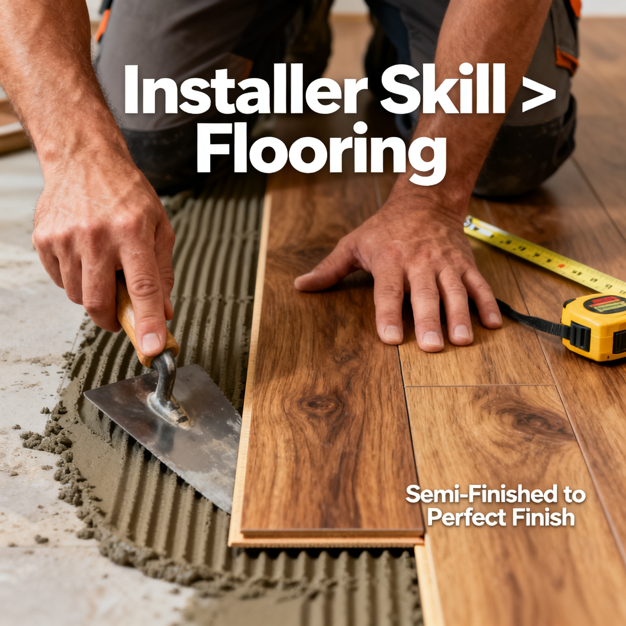 Tip 6: Installer Skill Matters More Than the Flooring Itself