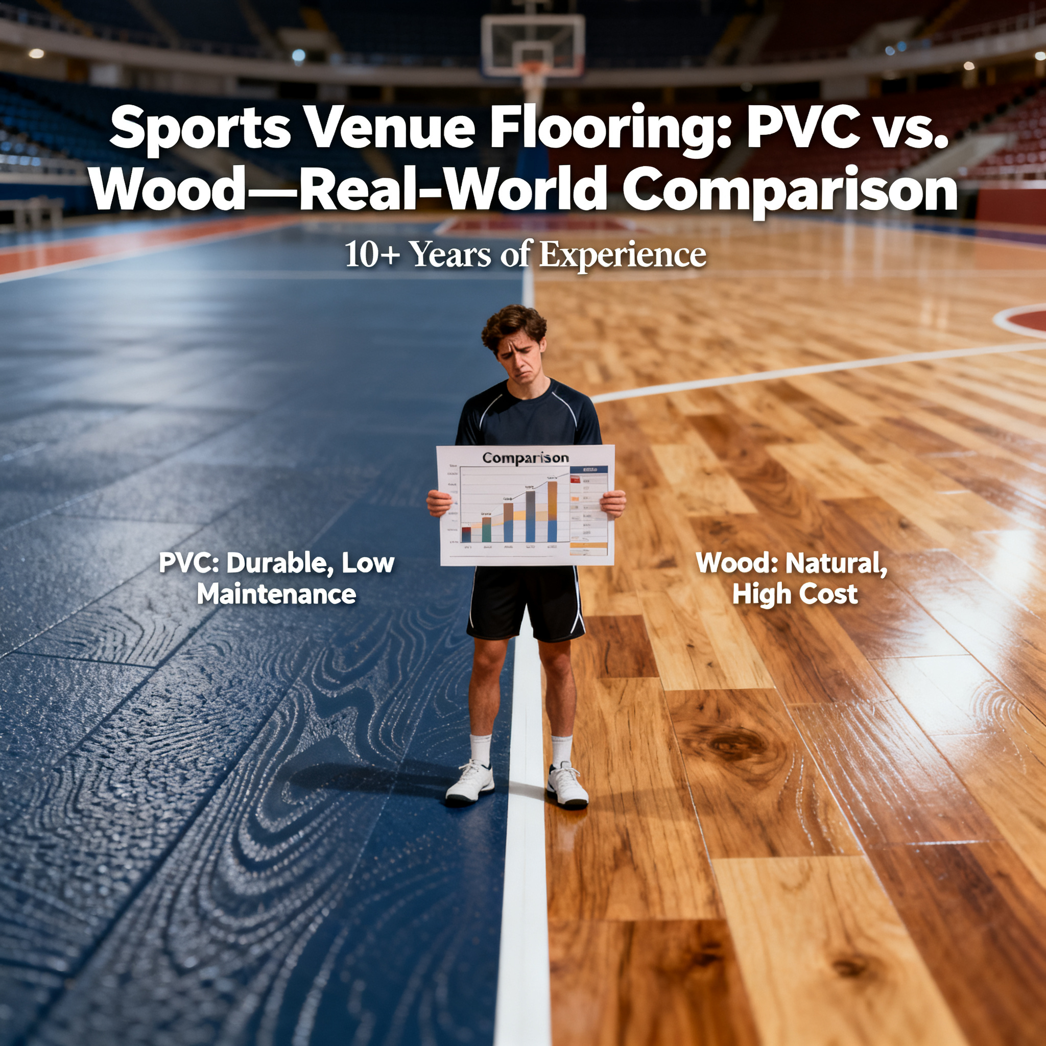 Must-Read for Sports Venue Flooring Renovation: PVC Flooring vs. Wood Flooring—After a Real-World Comparison, I Regret My Choice!