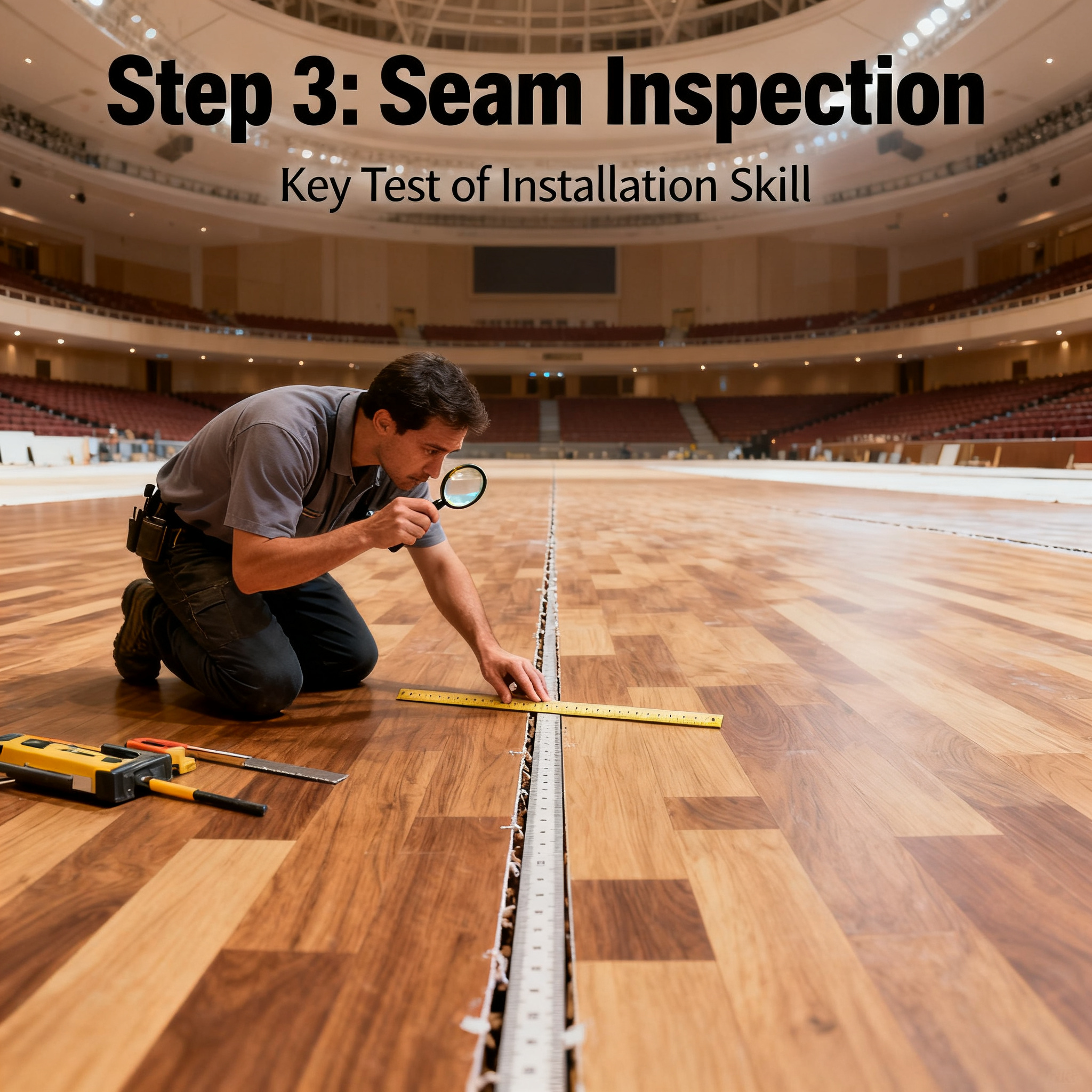 Step 3: Seam Inspection—A Key Test of Installation Skill