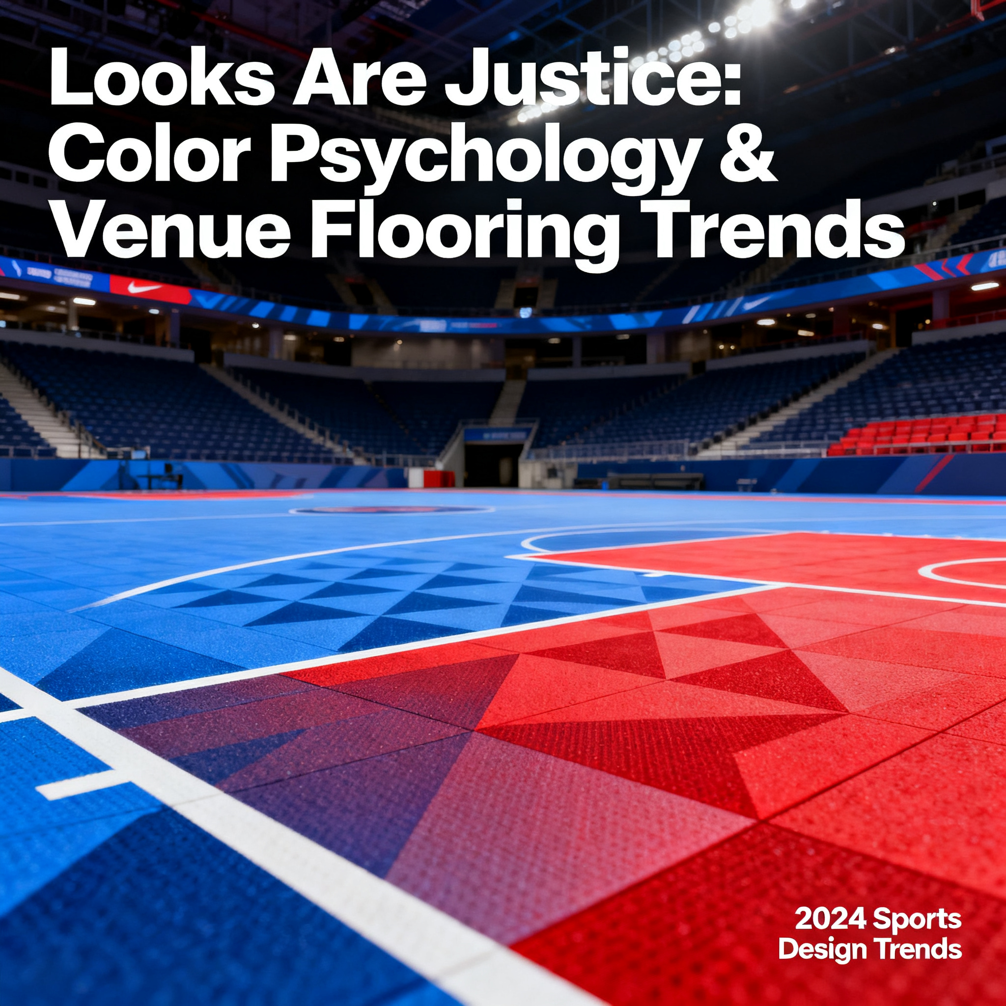 Looks Are Justice: The Color Psychology and Custom Design Trends of Venue Flooring
