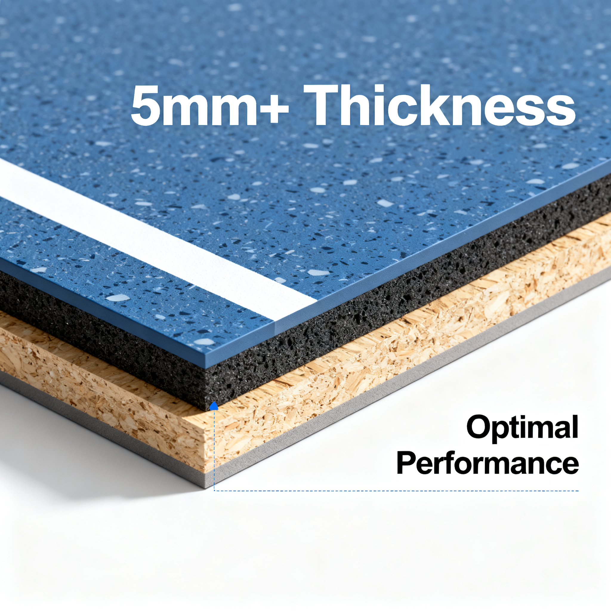 Why Do Professional Sports Venues Choose Flooring of 5mm or Thicker? An In-Depth Analysis of the Relationship Between Thickness and Performance