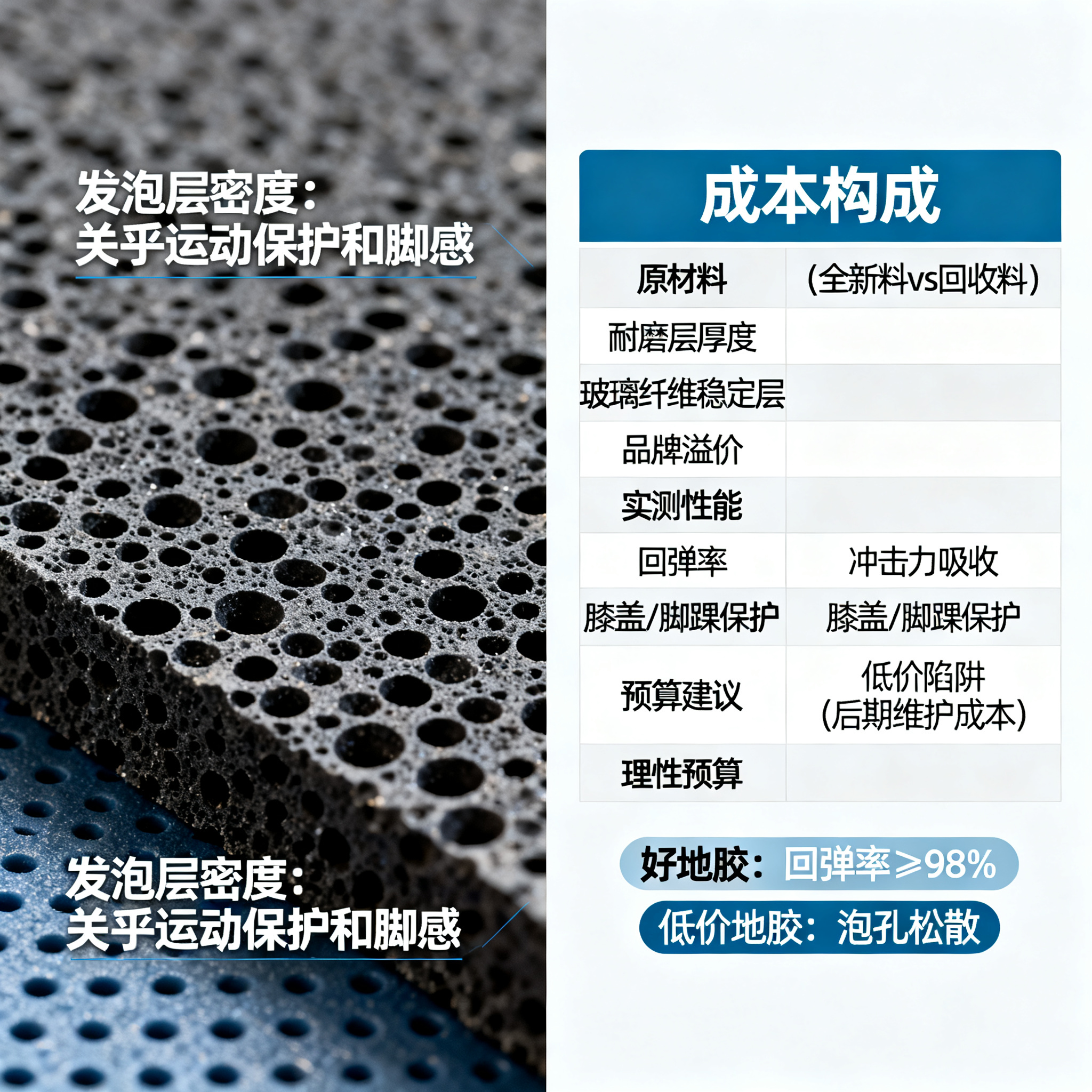 发泡层密度:关乎运动保护和脚感