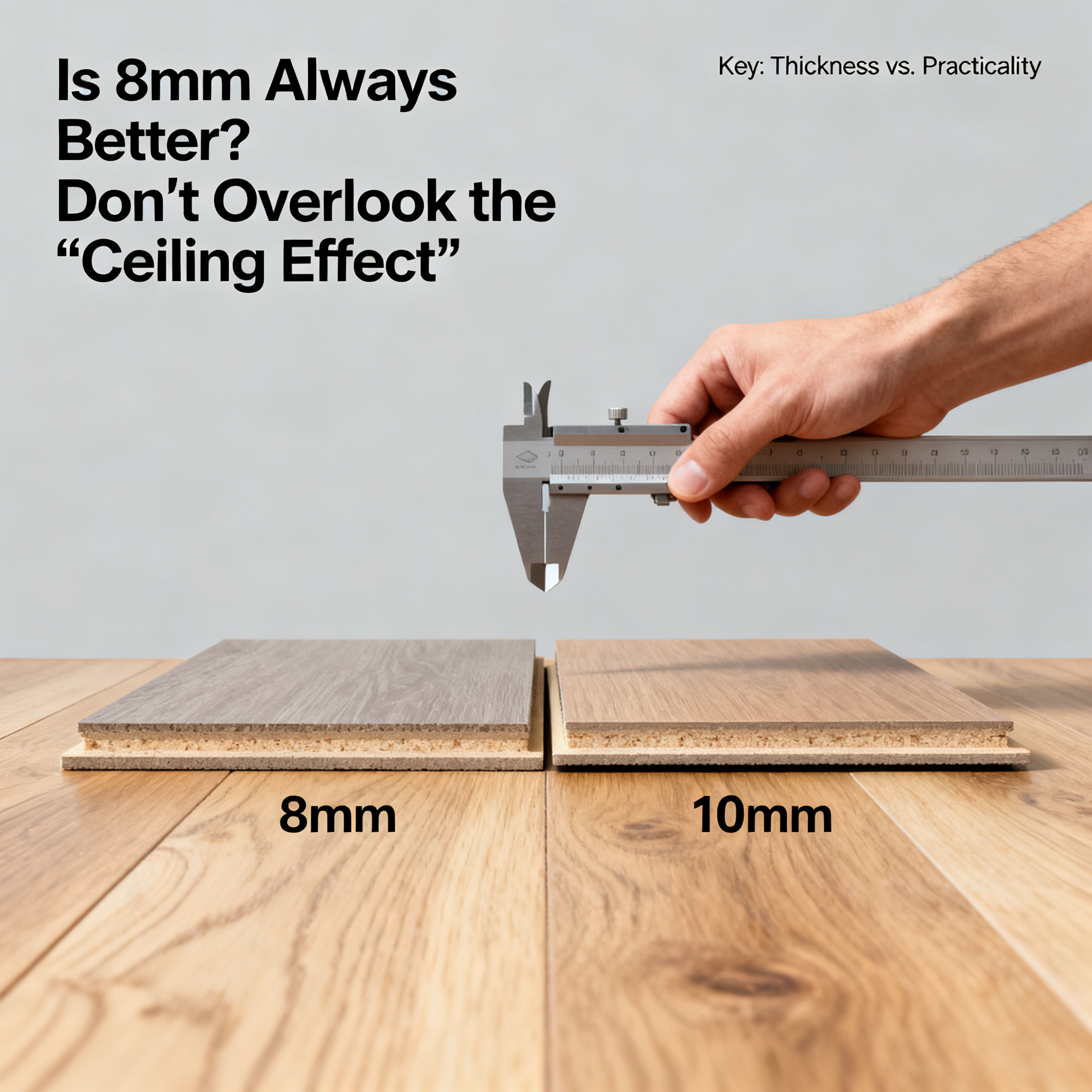 3. Is 8mm Always Better? Don't Overlook the 'Ceiling Effect'