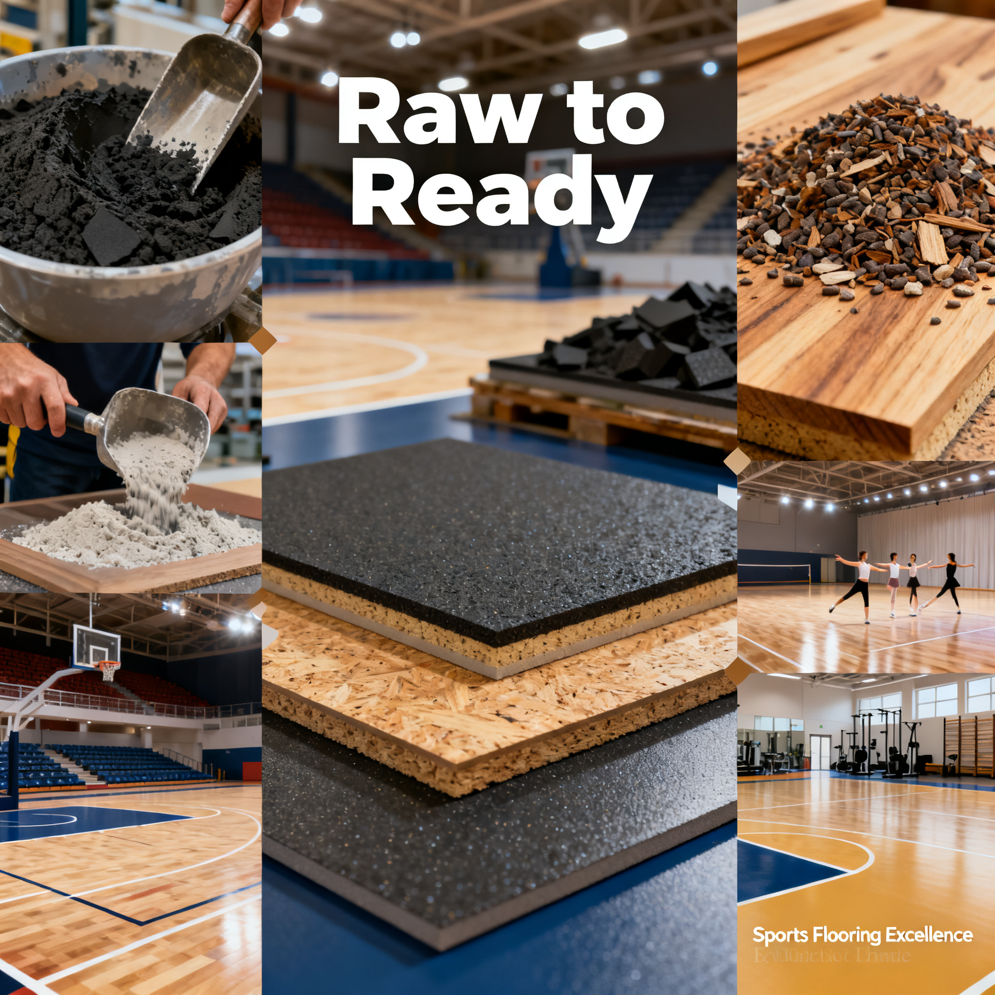 From Raw Materials to Finished Products: Unveiling the Brand Strength Behind Sports Flooring