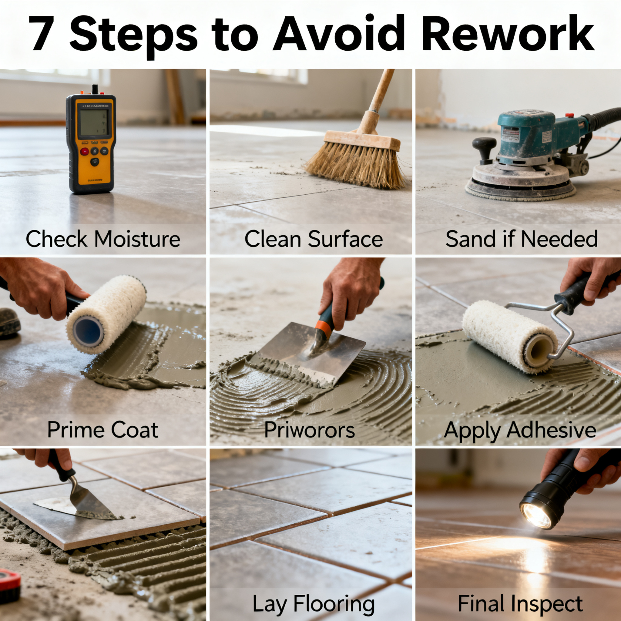 2. Full Construction Process: Seven Steps to Avoid Rework
