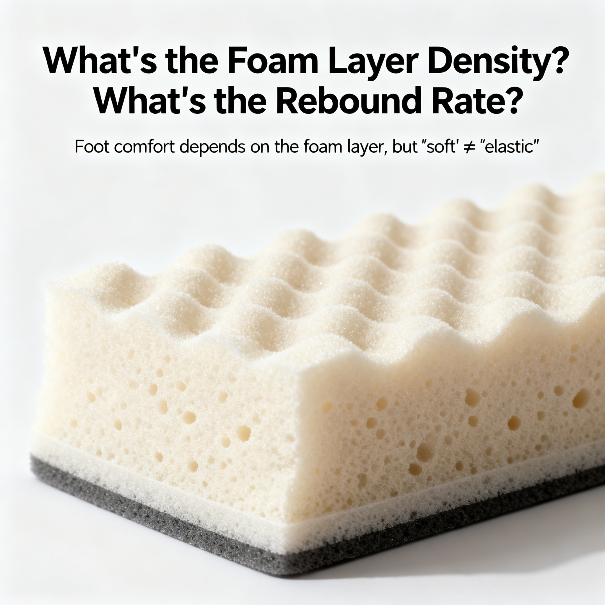 4. What's the Foam Layer Density? What's the Rebound Rate?