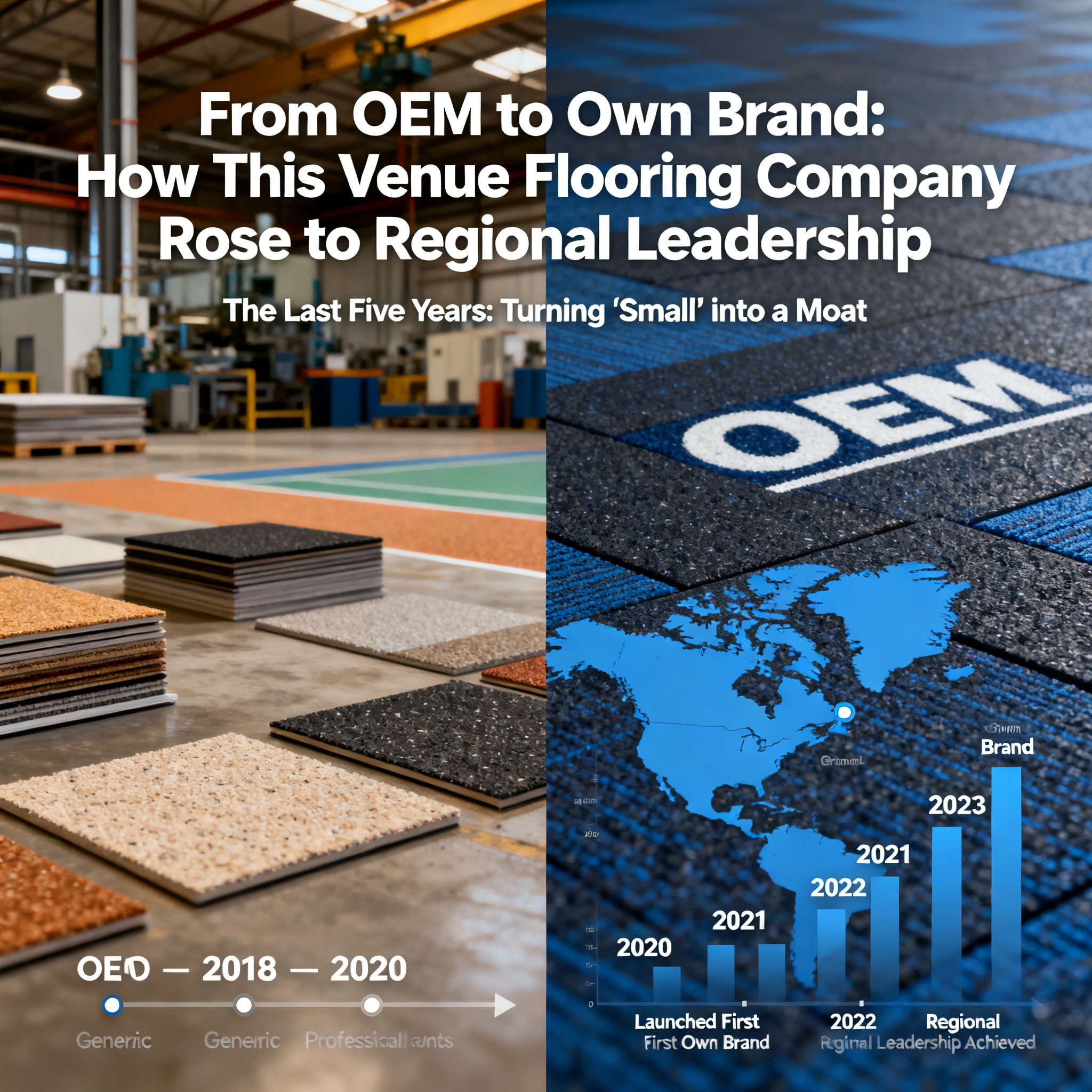 From OEM to Own Brand: How This Venue Flooring Company Rose to Regional Leadership