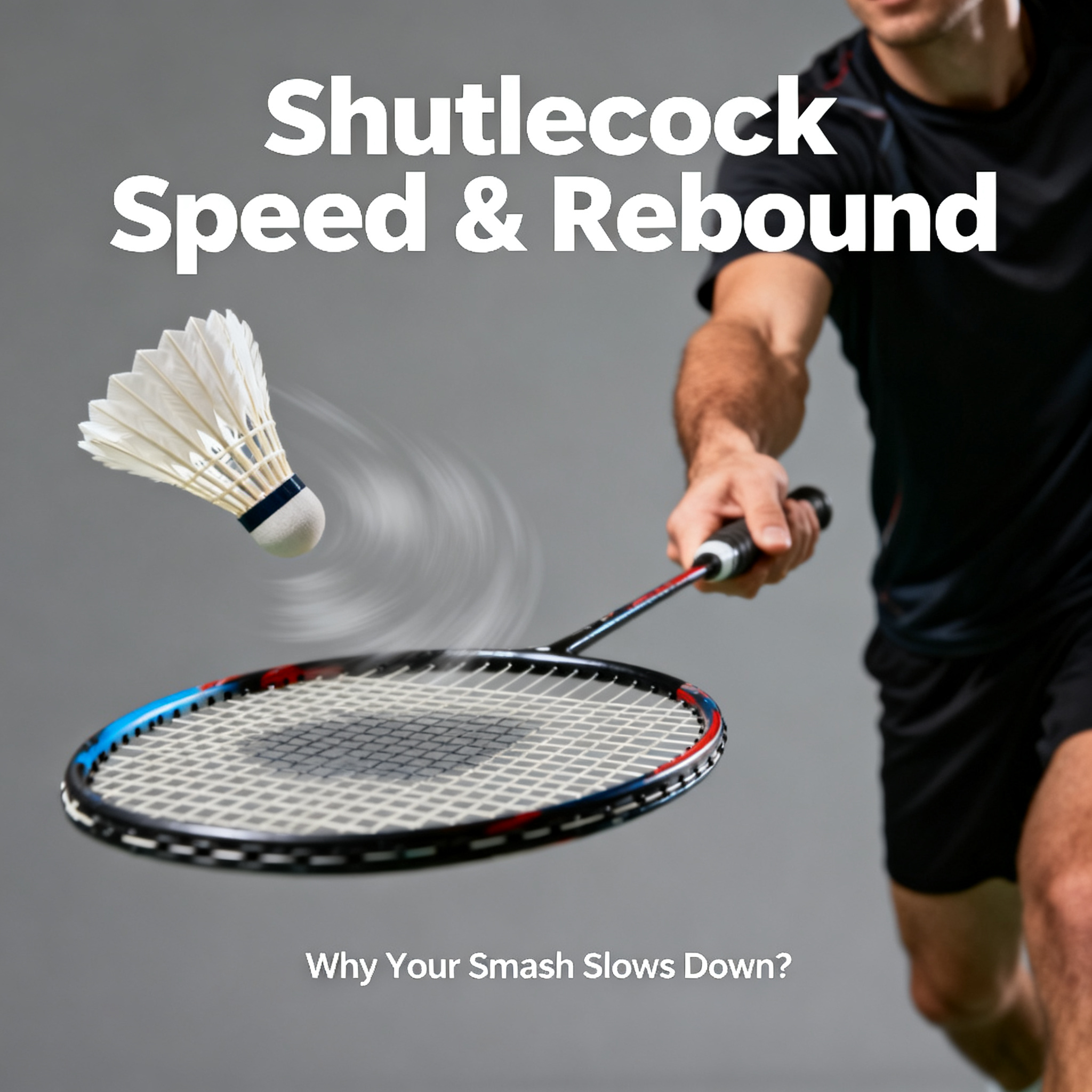 Impact on Shuttlecock Speed and Rebound: Why Has Your Smash Slowed Down?