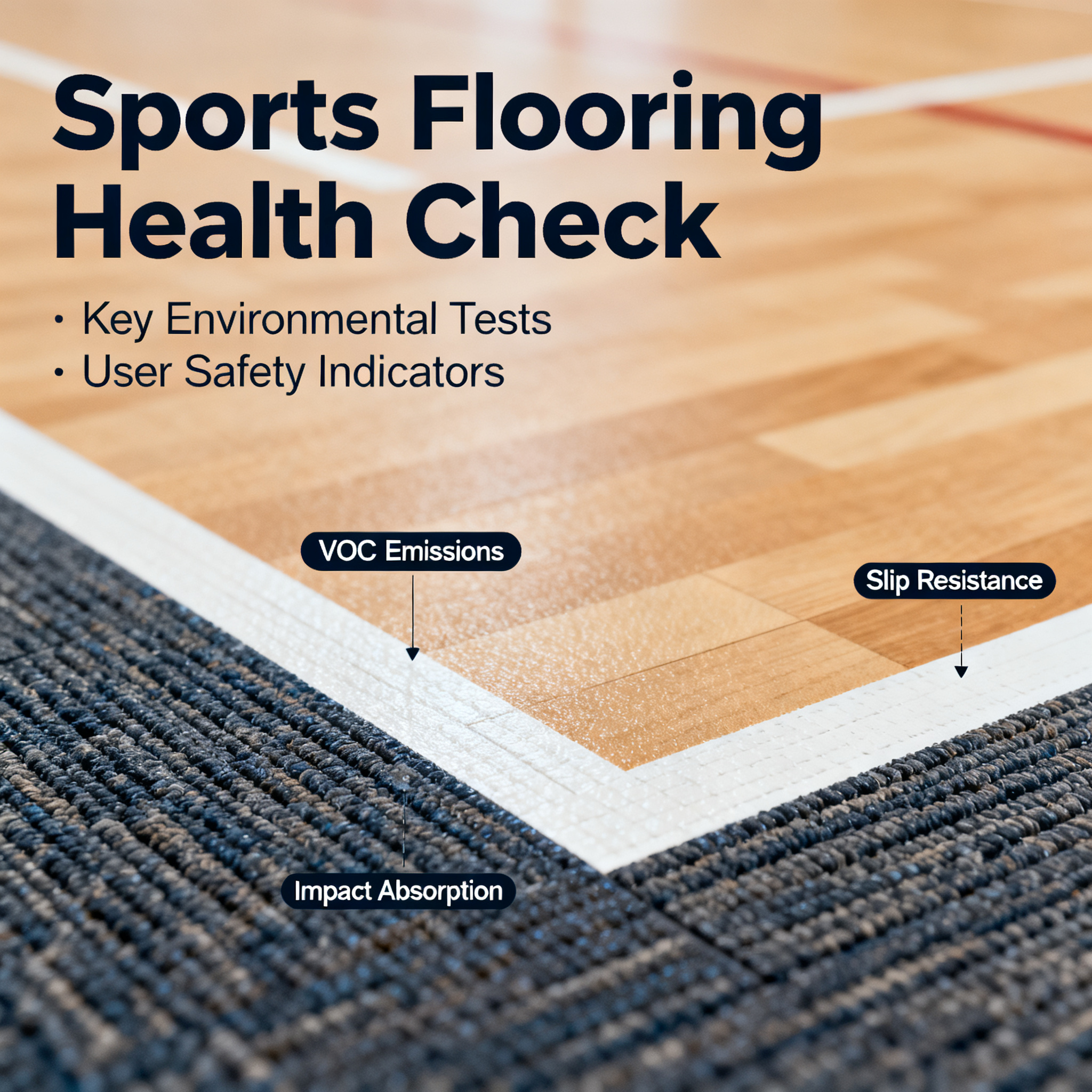 Must-Read Before Buying Sports Flooring: These Environmental Testing Indicators Affect User Health—Don't Overlook Them