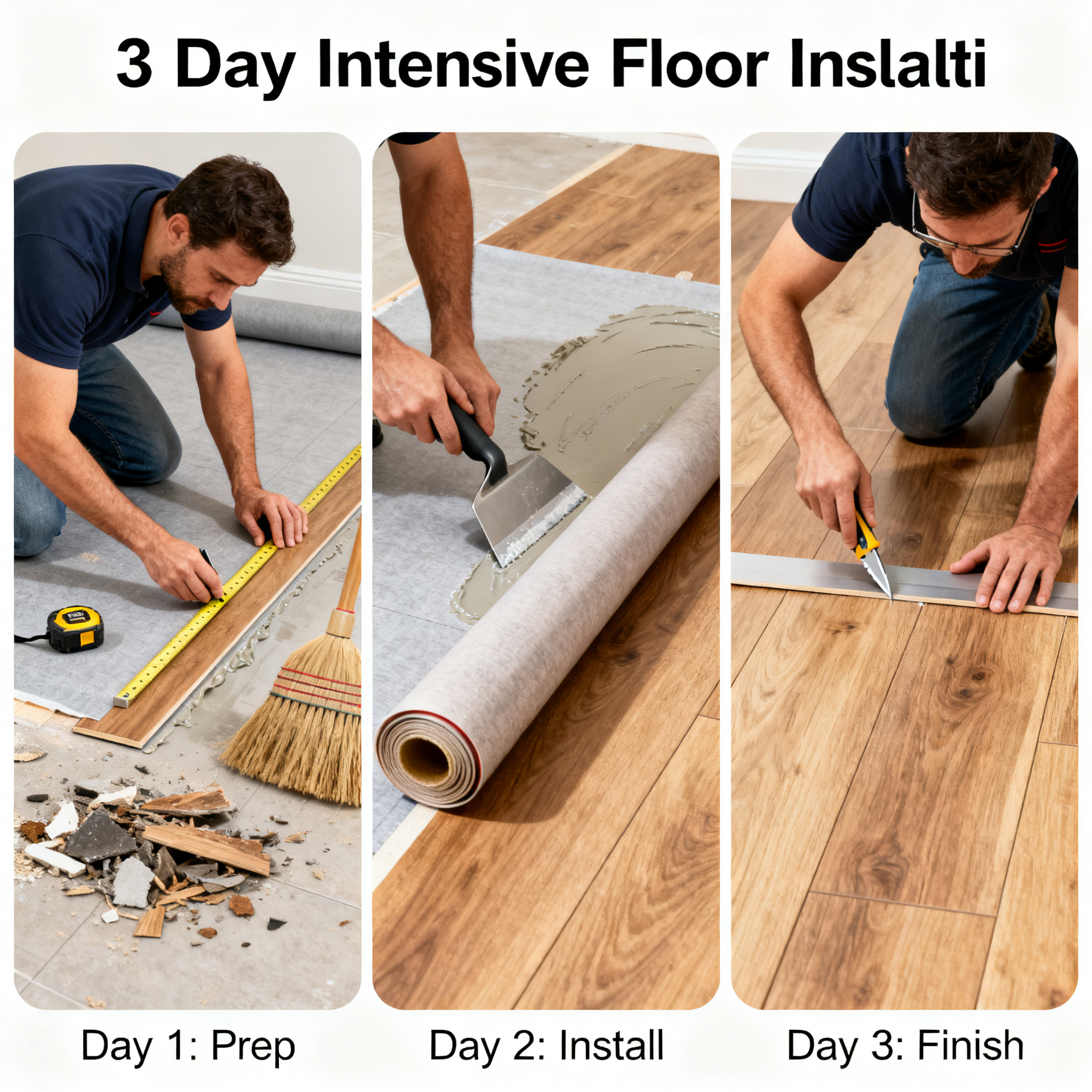 3-Day Intensive Installation: Process Breakdown