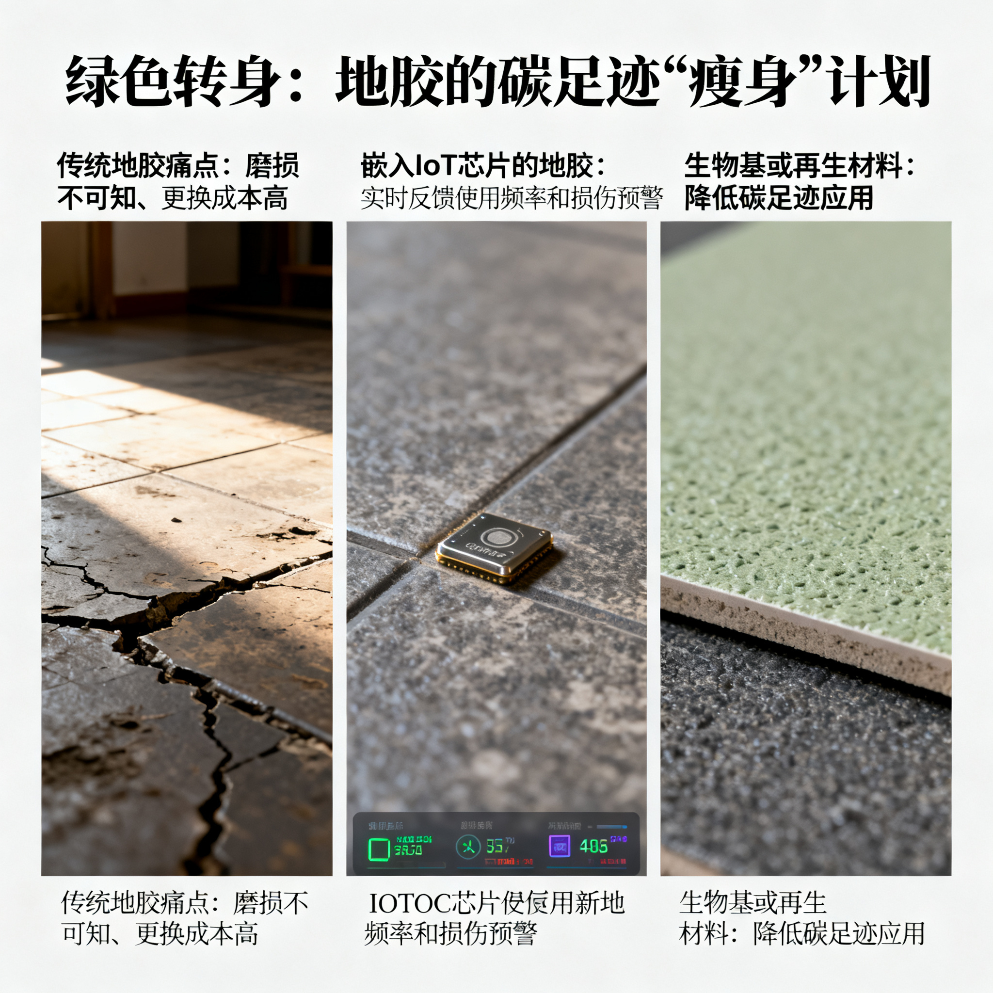 绿色转身:地胶的碳足迹“瘦身”计划
