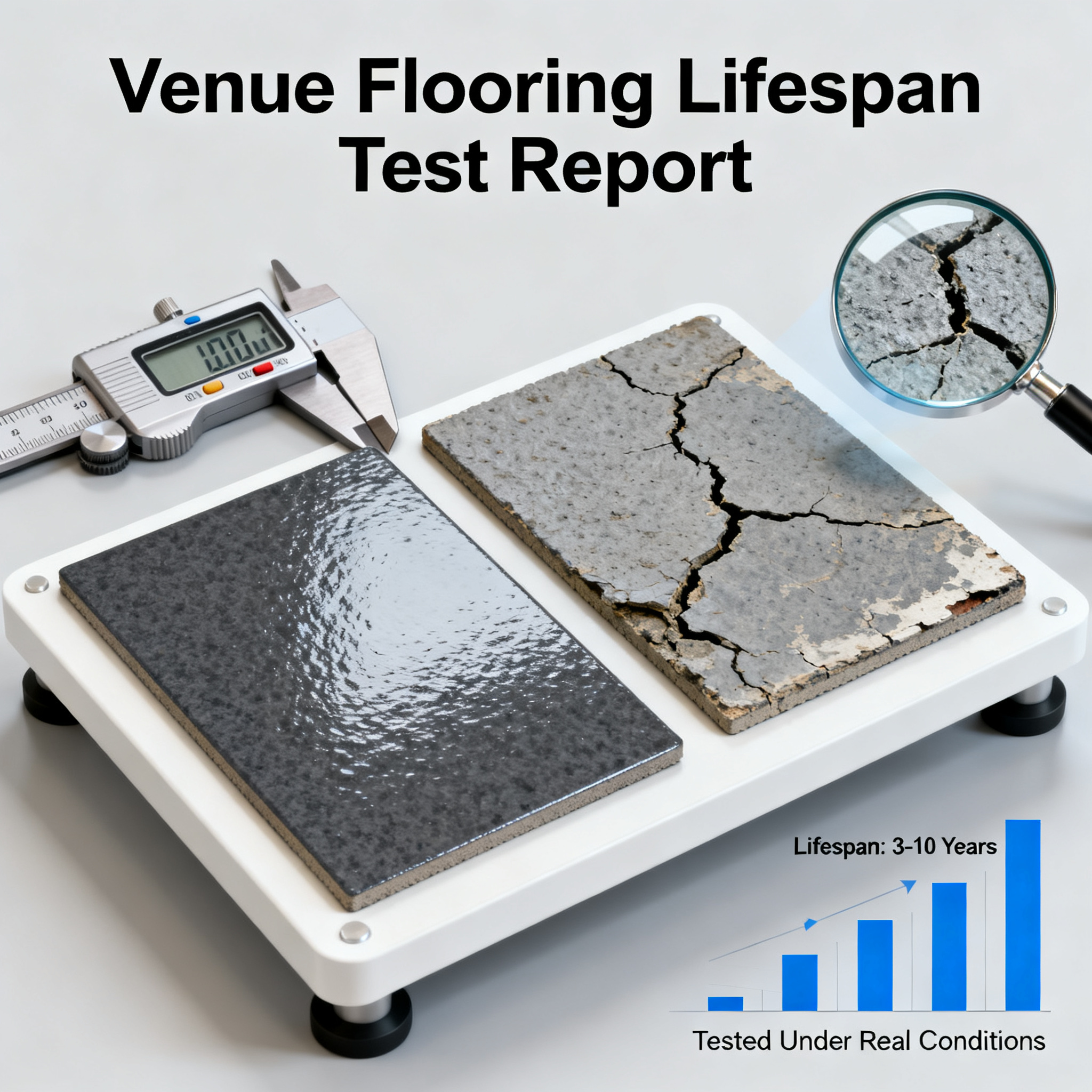 What Should Venue Flooring Fear? Brand Aging Test Report Reveals True Lifespan
