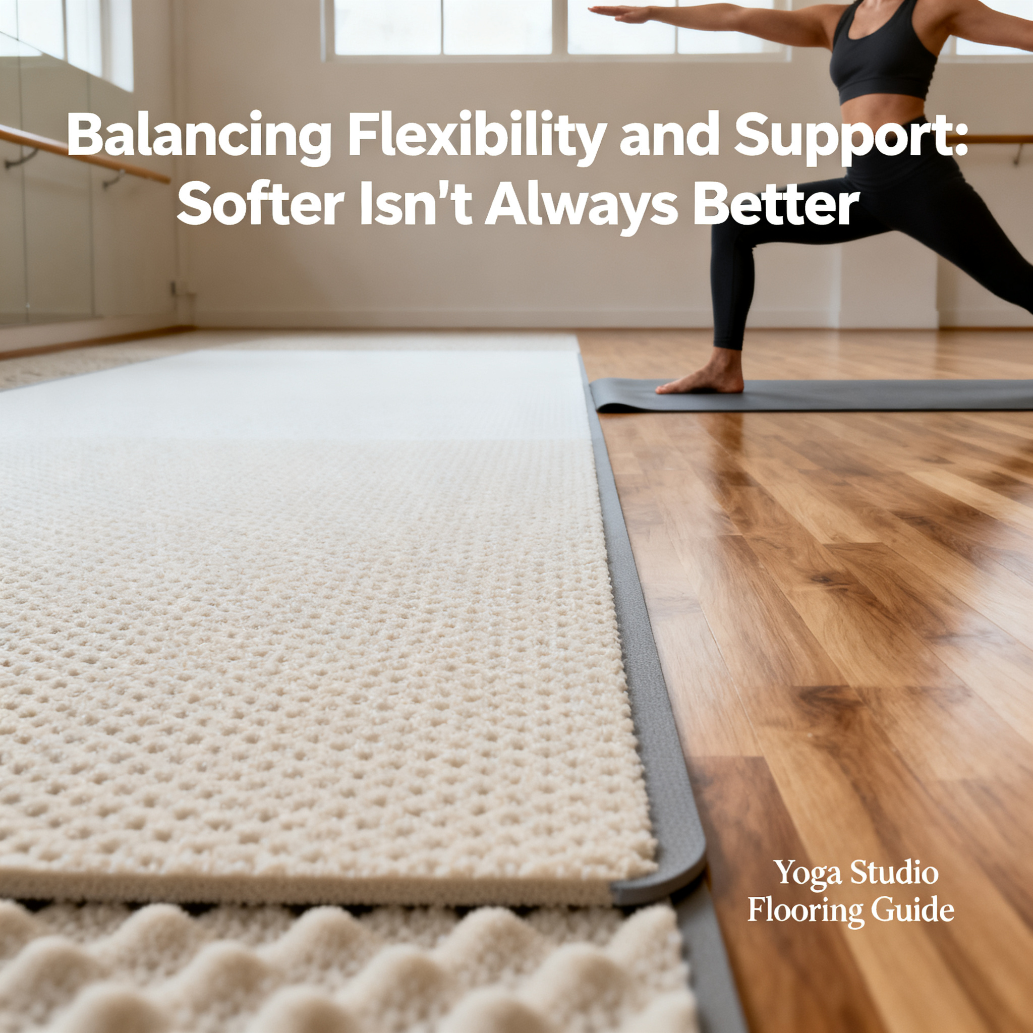 Balancing Flexibility and Support: Softer Isn't Always Better