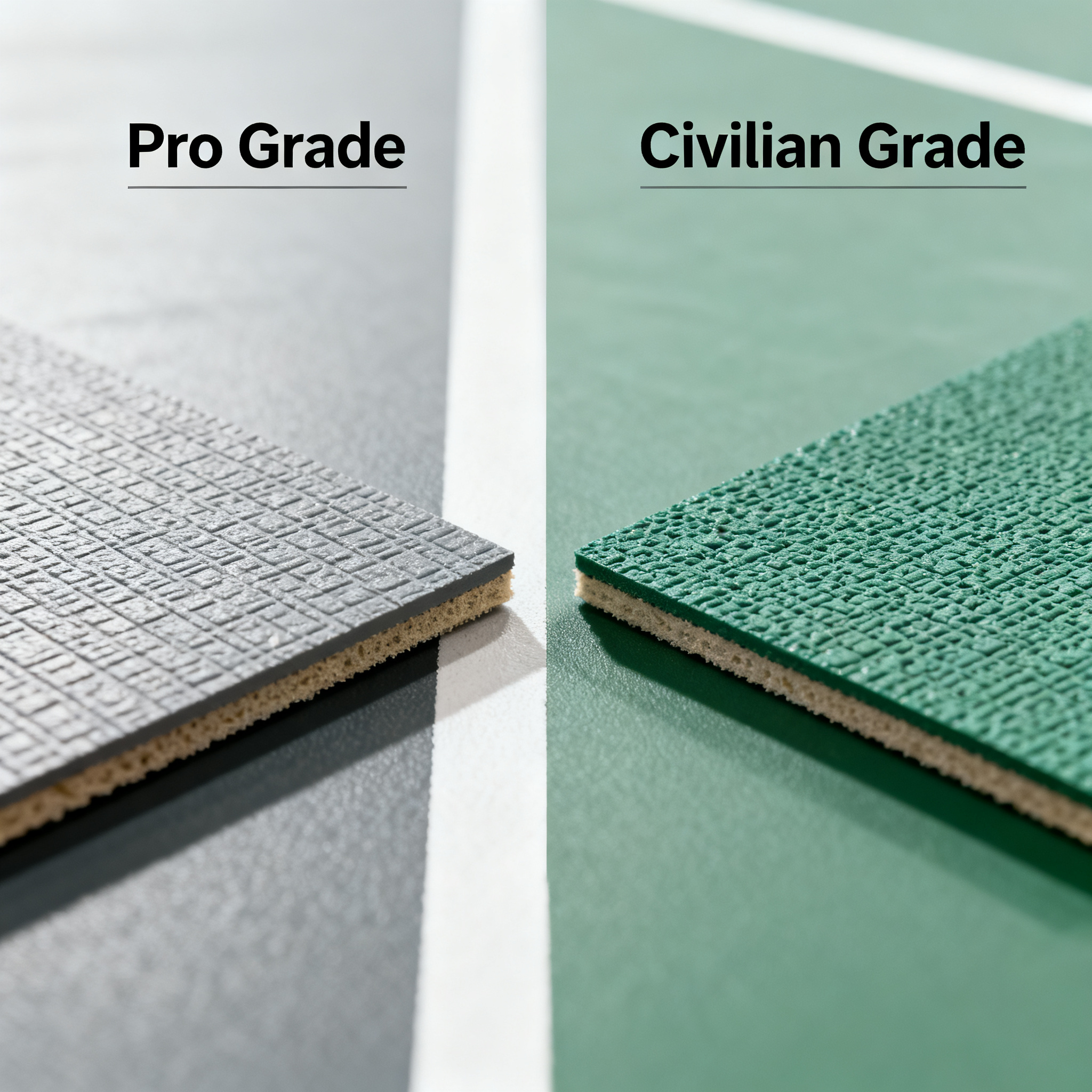 Stop Paying the IQ Tax! Badminton Court Flooring Material Comparison: How Big Is the Gap Between Professional-Grade and Civilian-Grade?