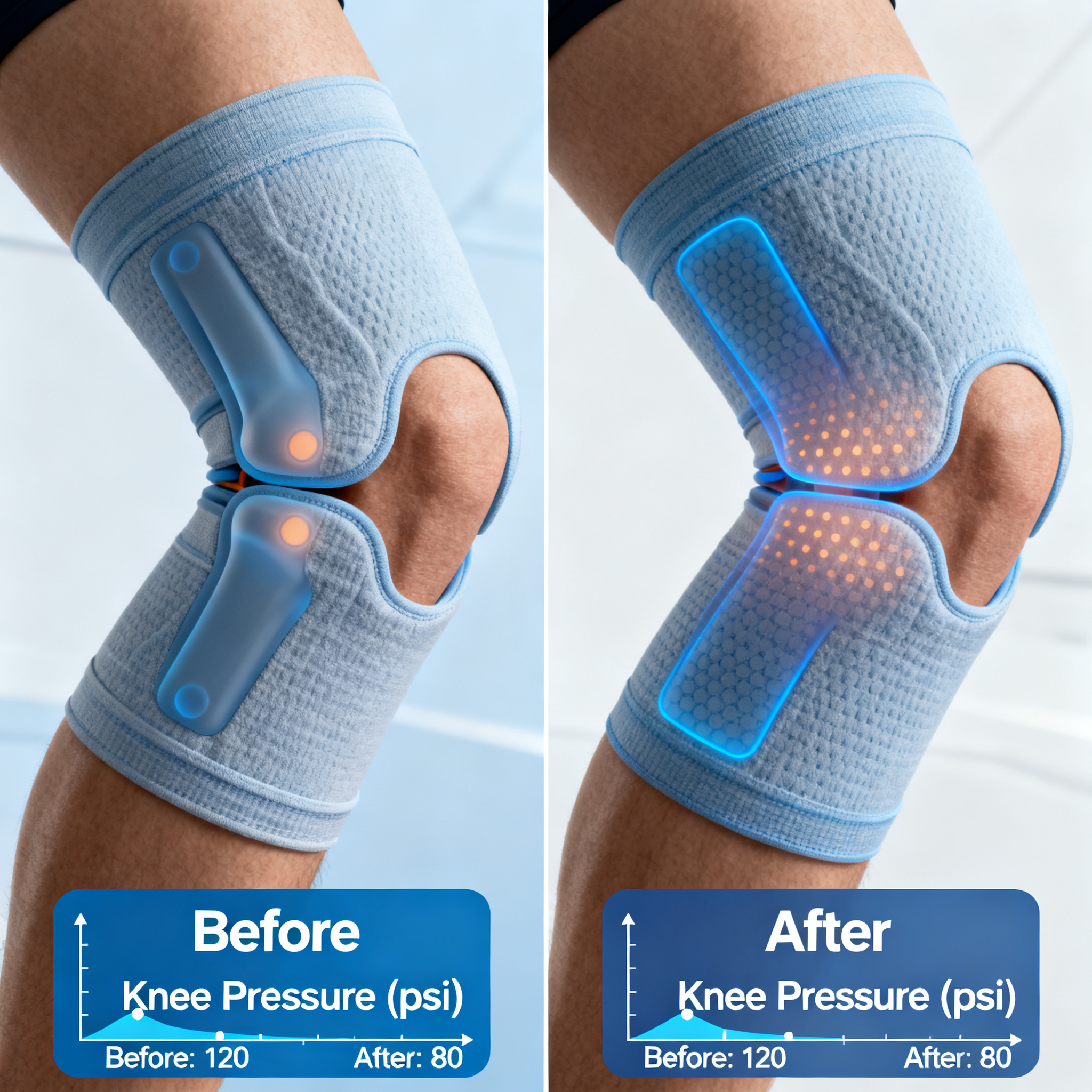 A Data Snapshot: The Before-and-After Difference in 'Knee Pressure'